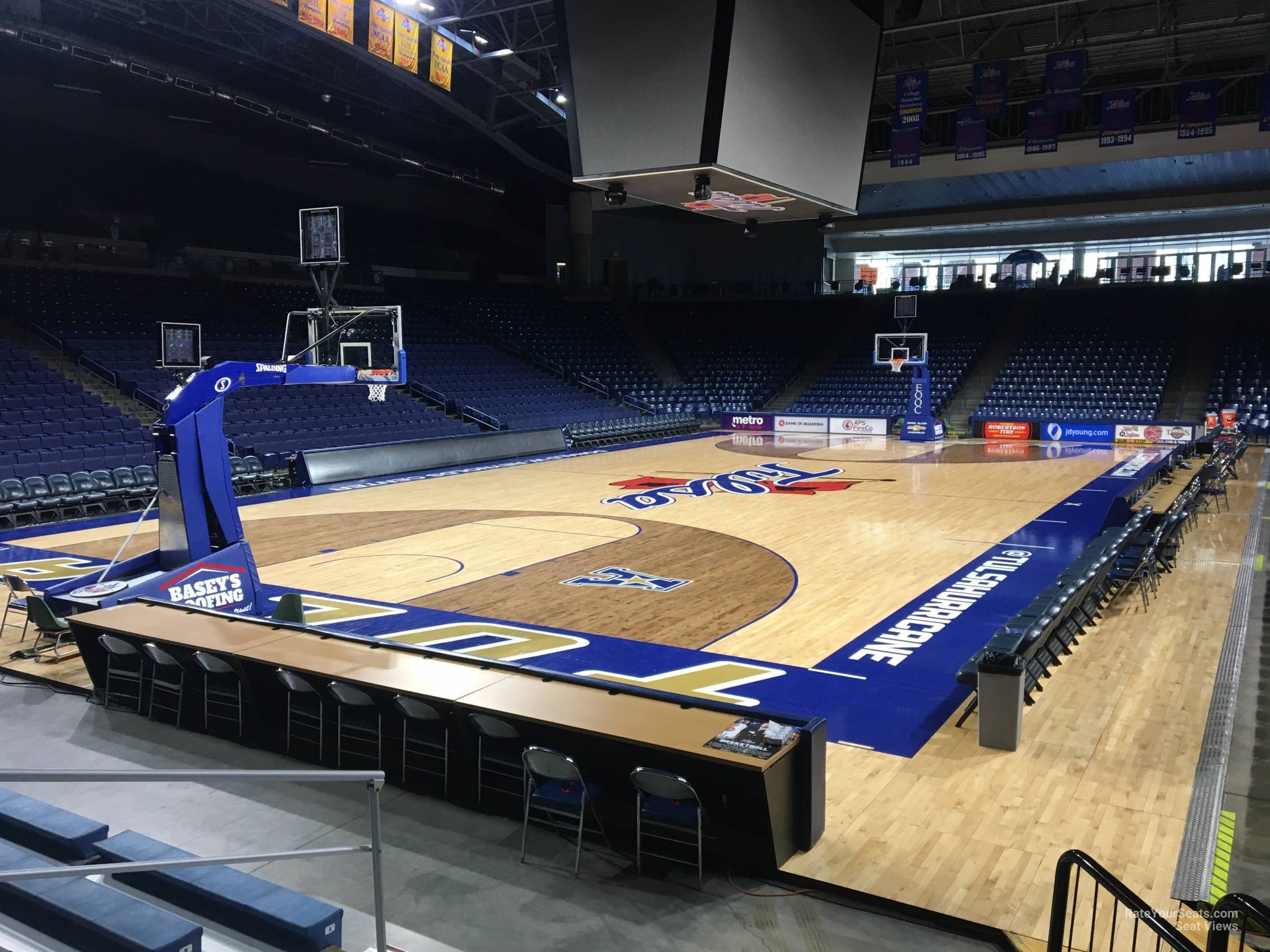 section 108, row g seat view - reynolds center