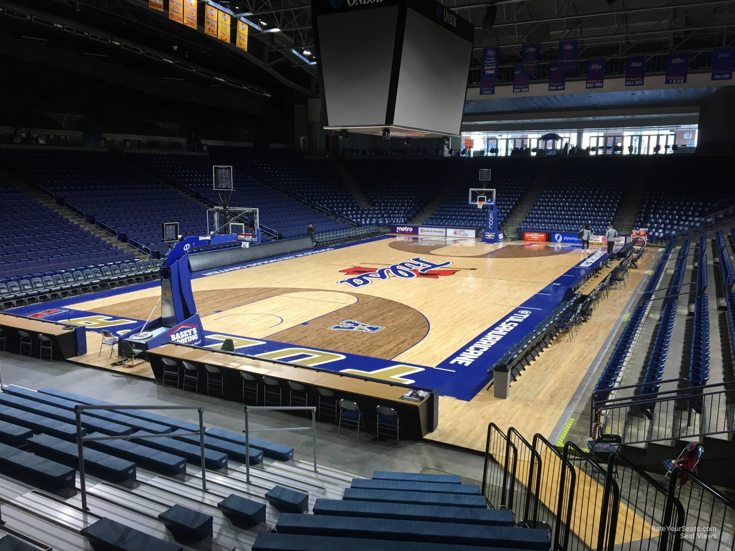 section 108, row n seat view - reynolds center