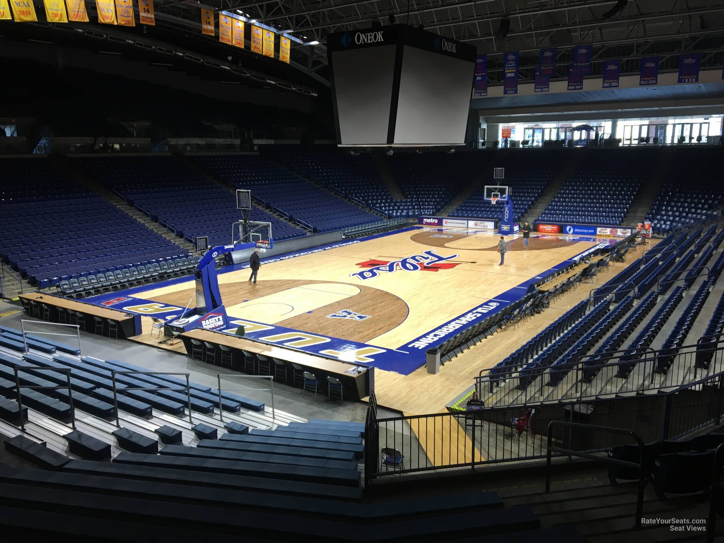 section 108, row u seat view  - reynolds center