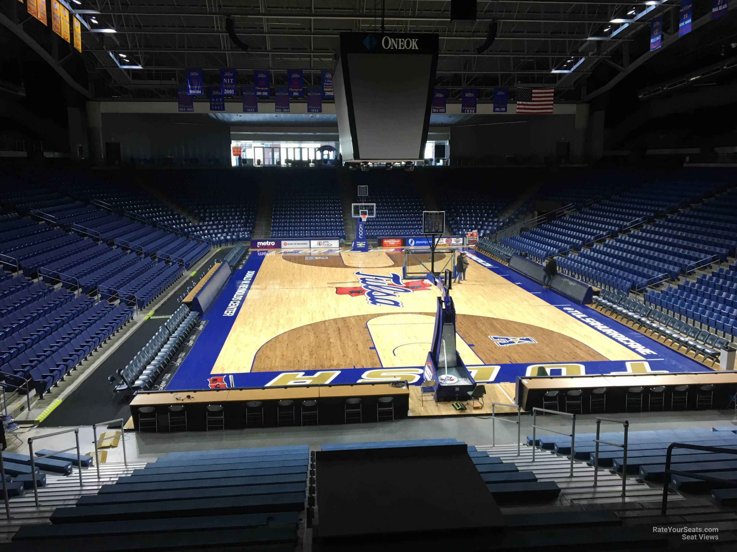 section 110, row u seat view  - reynolds center
