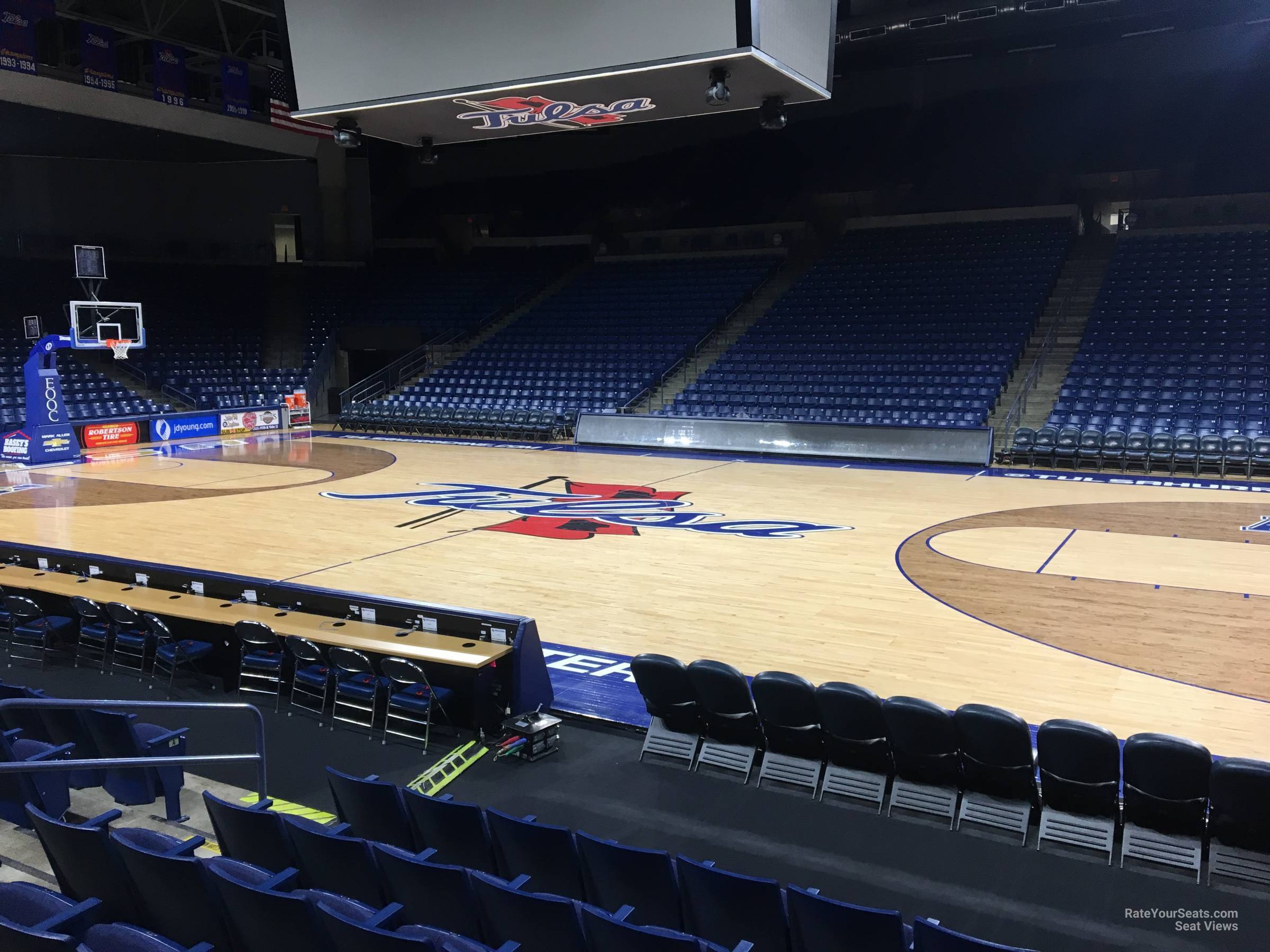 section 113, row g seat view  - reynolds center