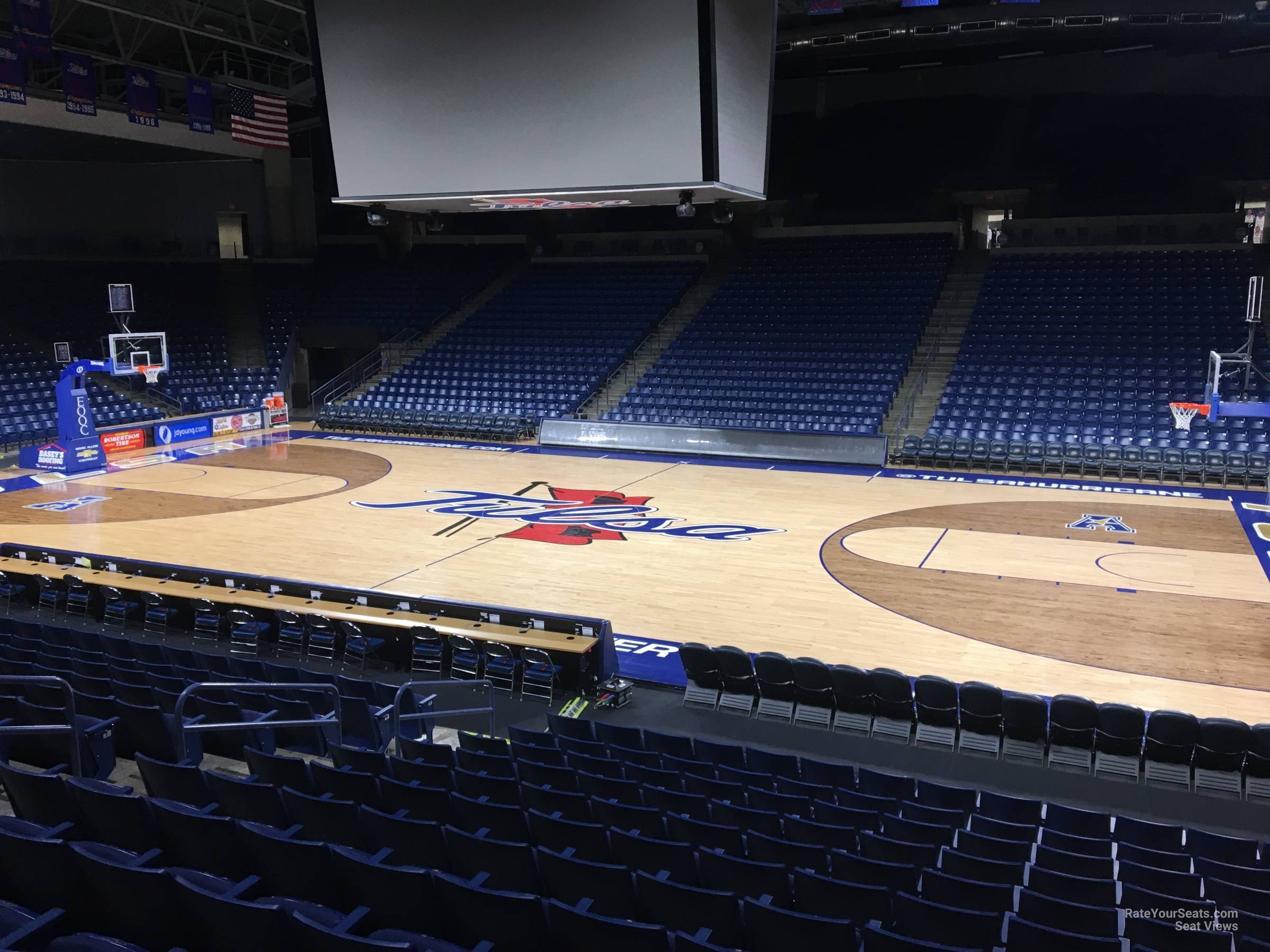 section 113, row n seat view  - reynolds center