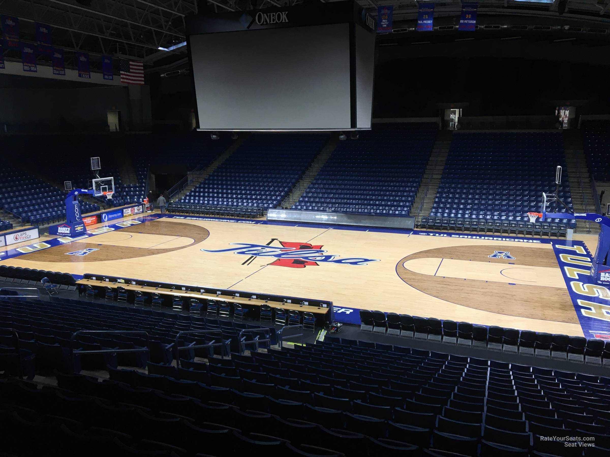 section 113, row u seat view  - reynolds center