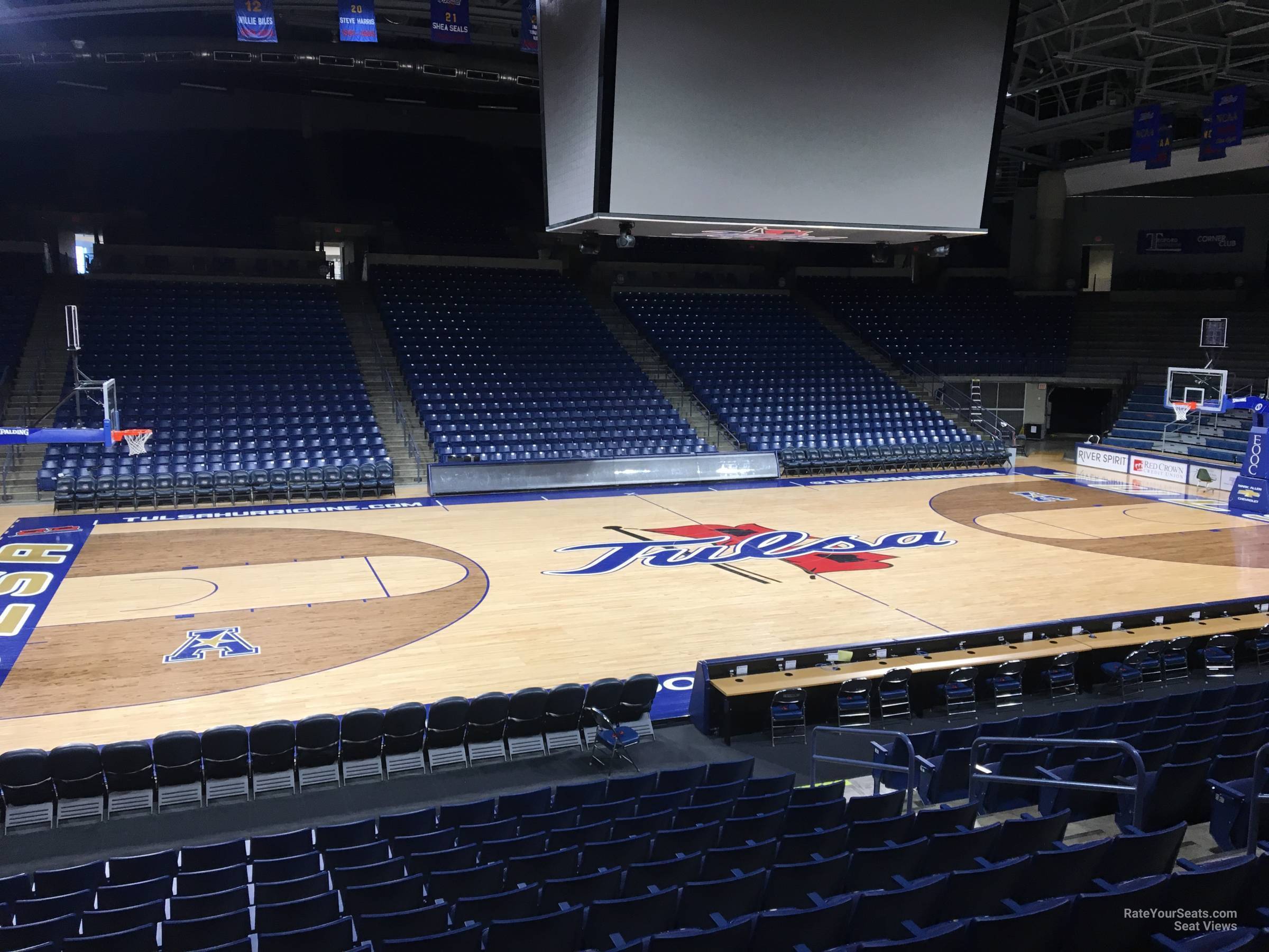 section 115, row n seat view  - reynolds center