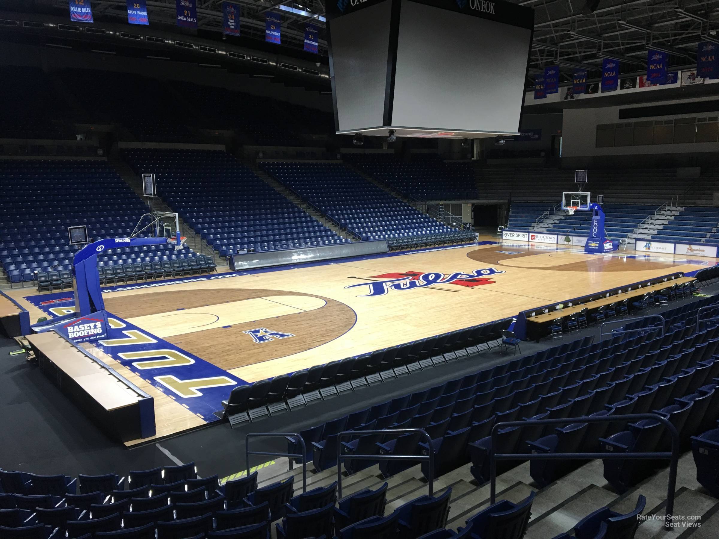 section 116, row n seat view  - reynolds center