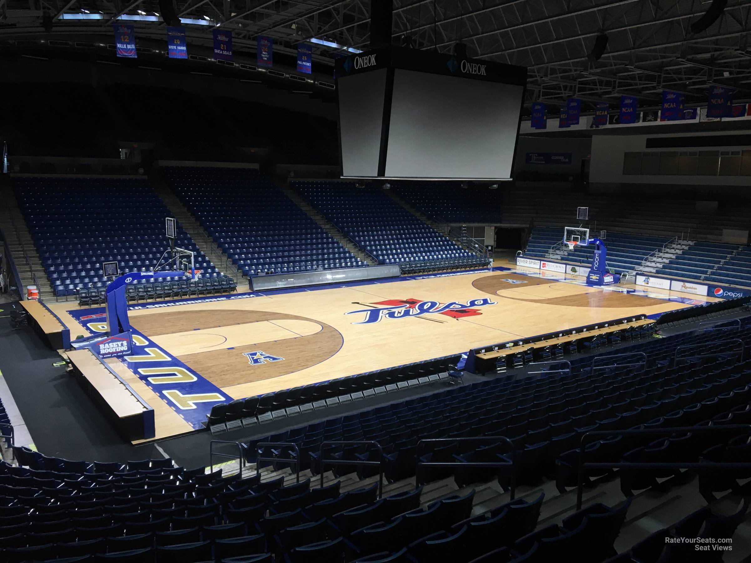 section 116, row u seat view  - reynolds center