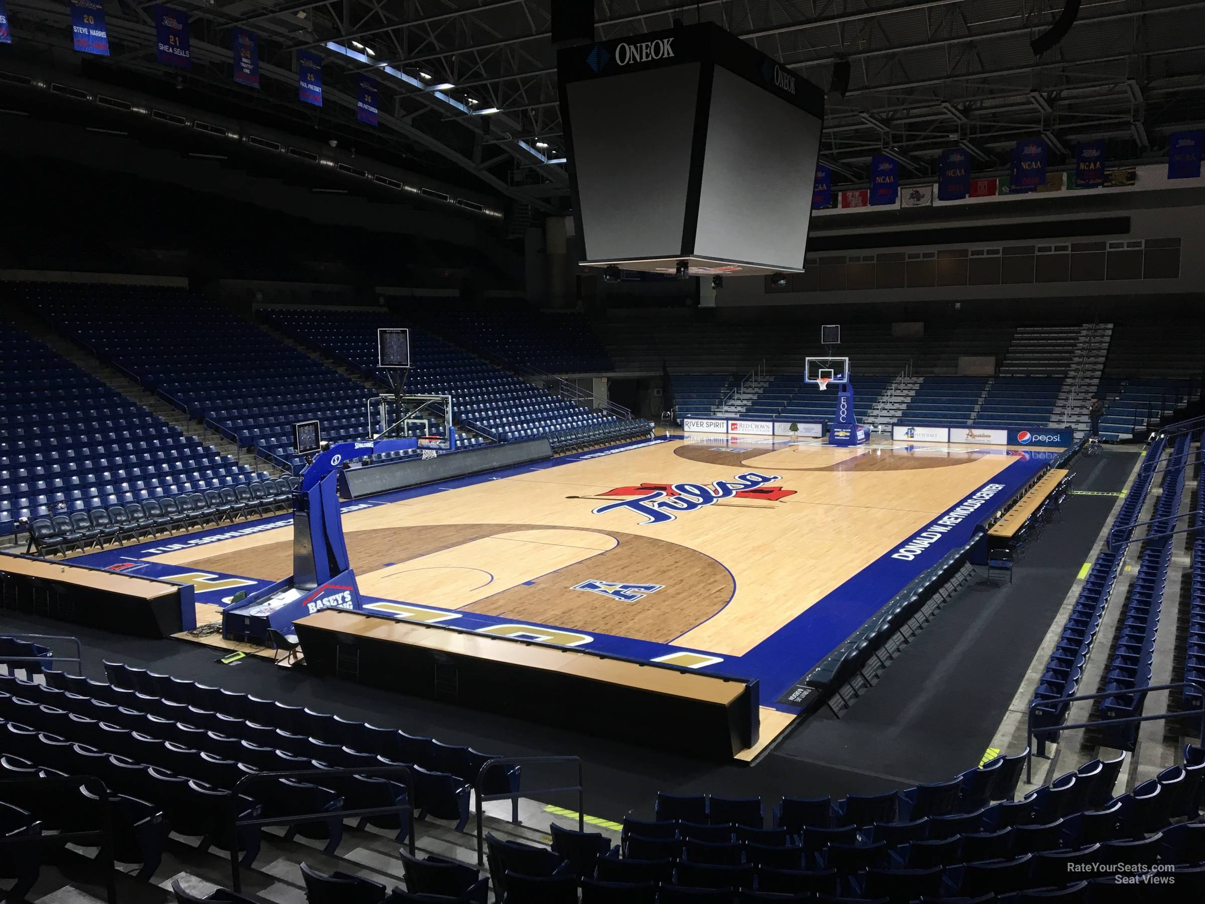section 117, row n seat view - reynolds center