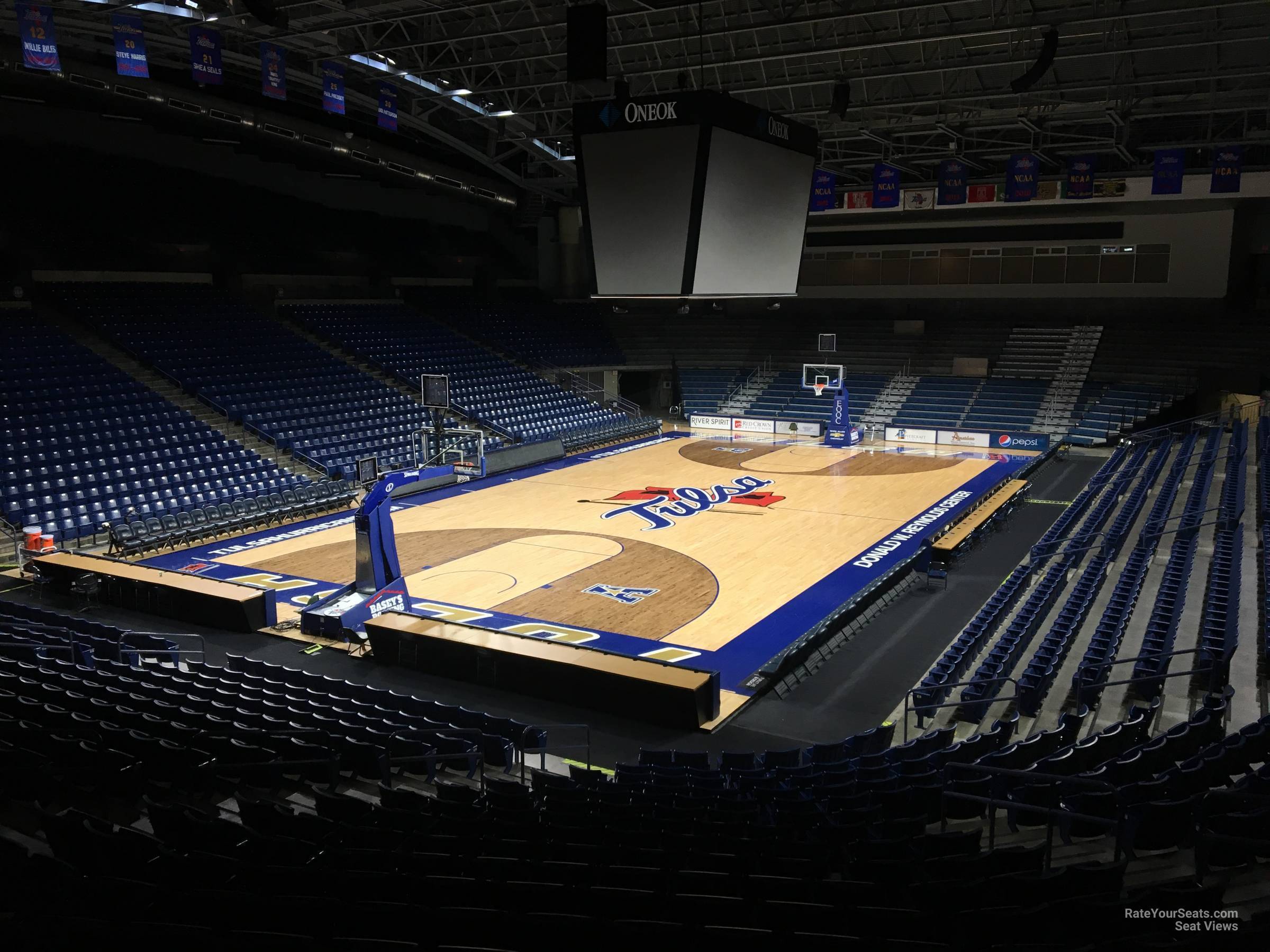 section 117, row u seat view  - reynolds center