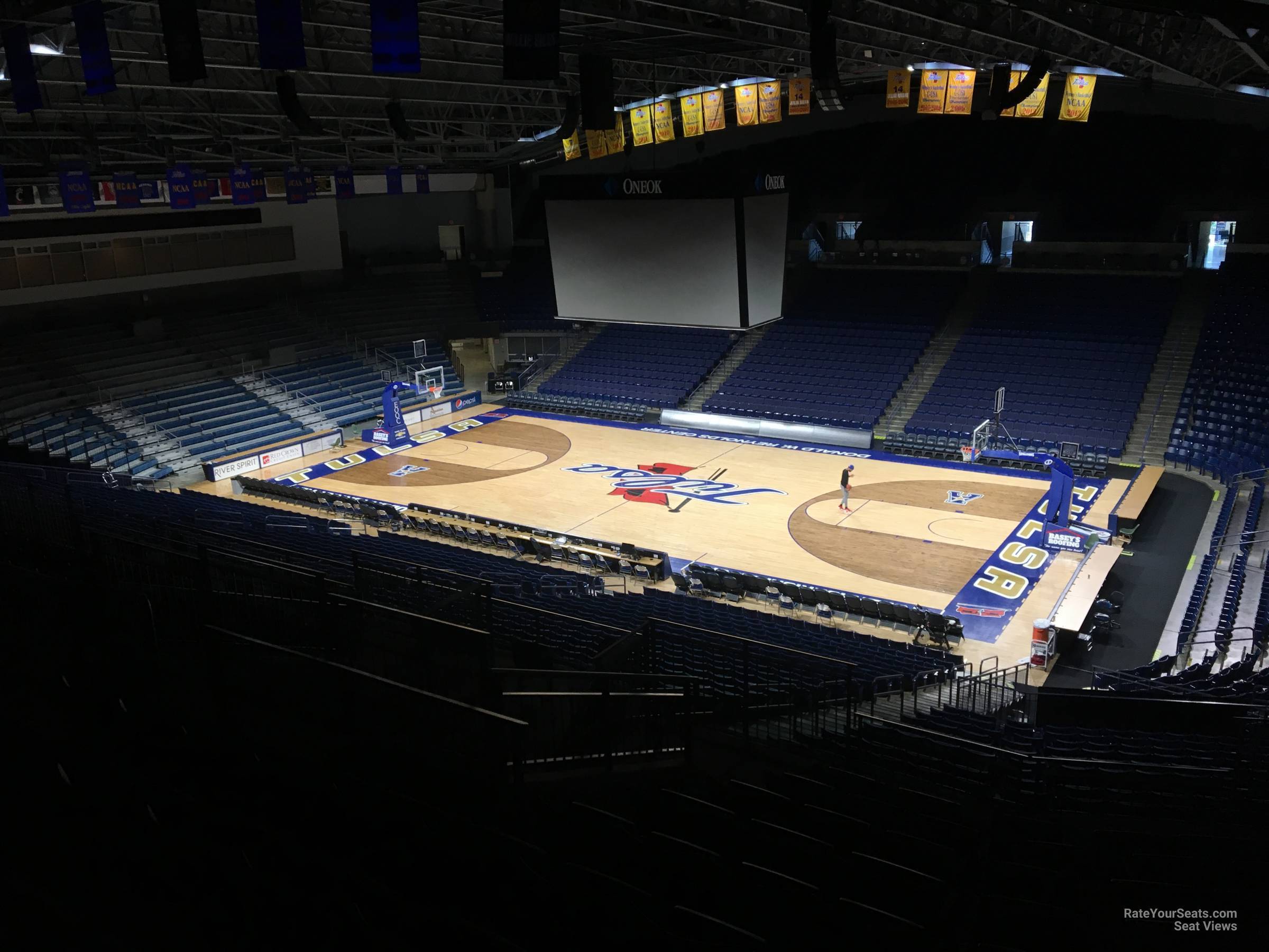 section 203, row j seat view  - reynolds center