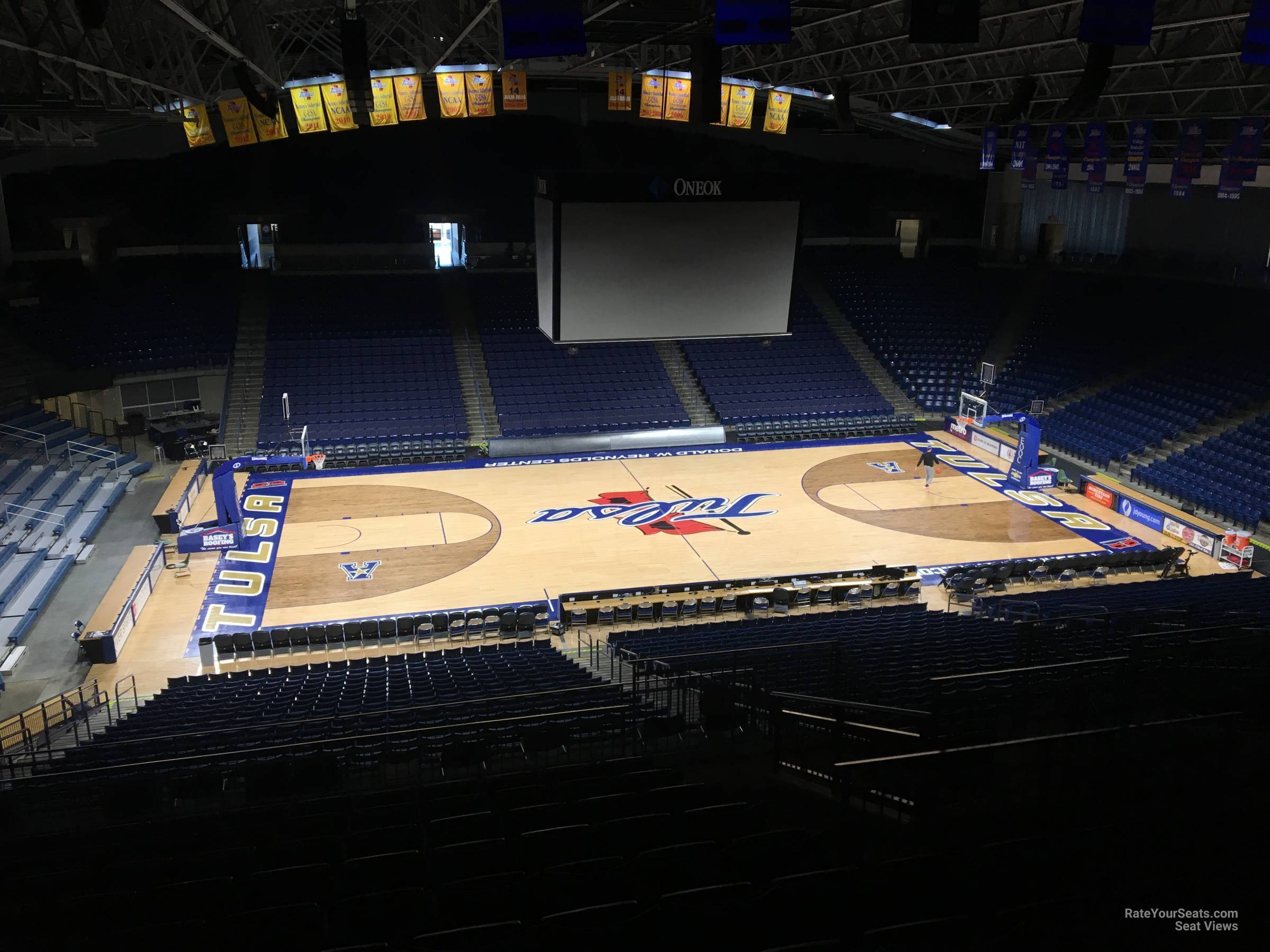 section 206, row j seat view - reynolds center