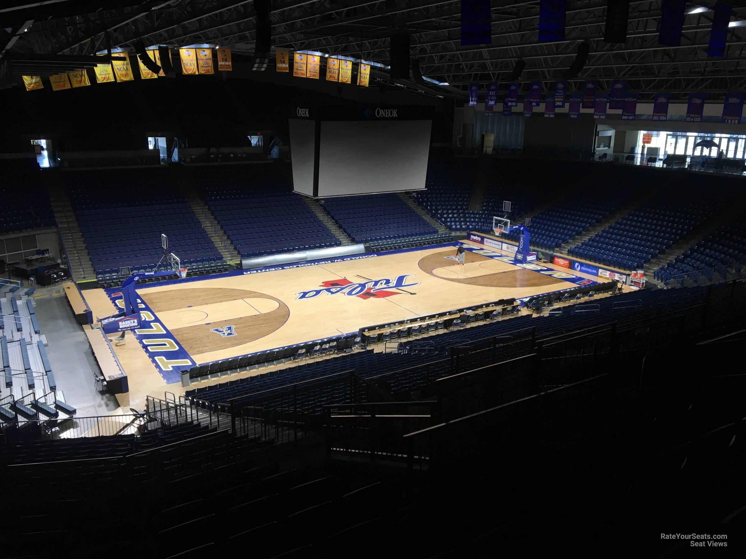 section 207, row j seat view  - reynolds center