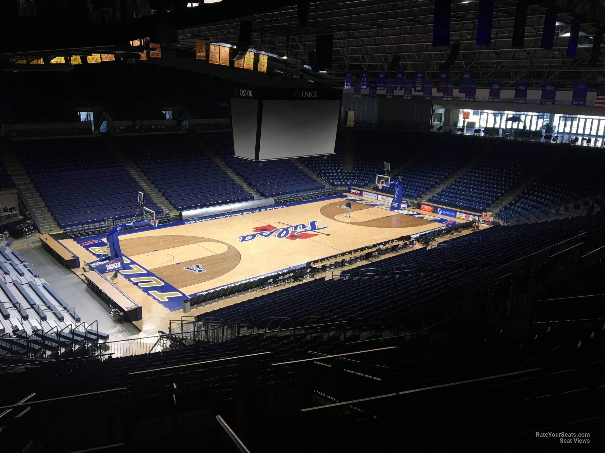 section 208, row j seat view - reynolds center
