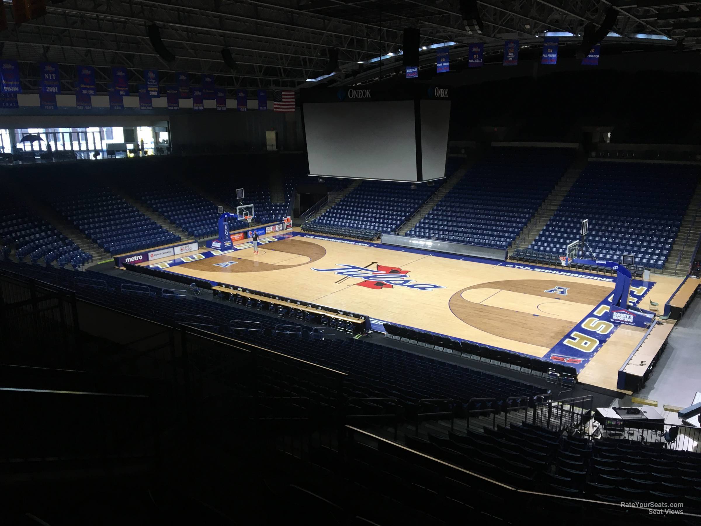 section 212, row d seat view  - reynolds center
