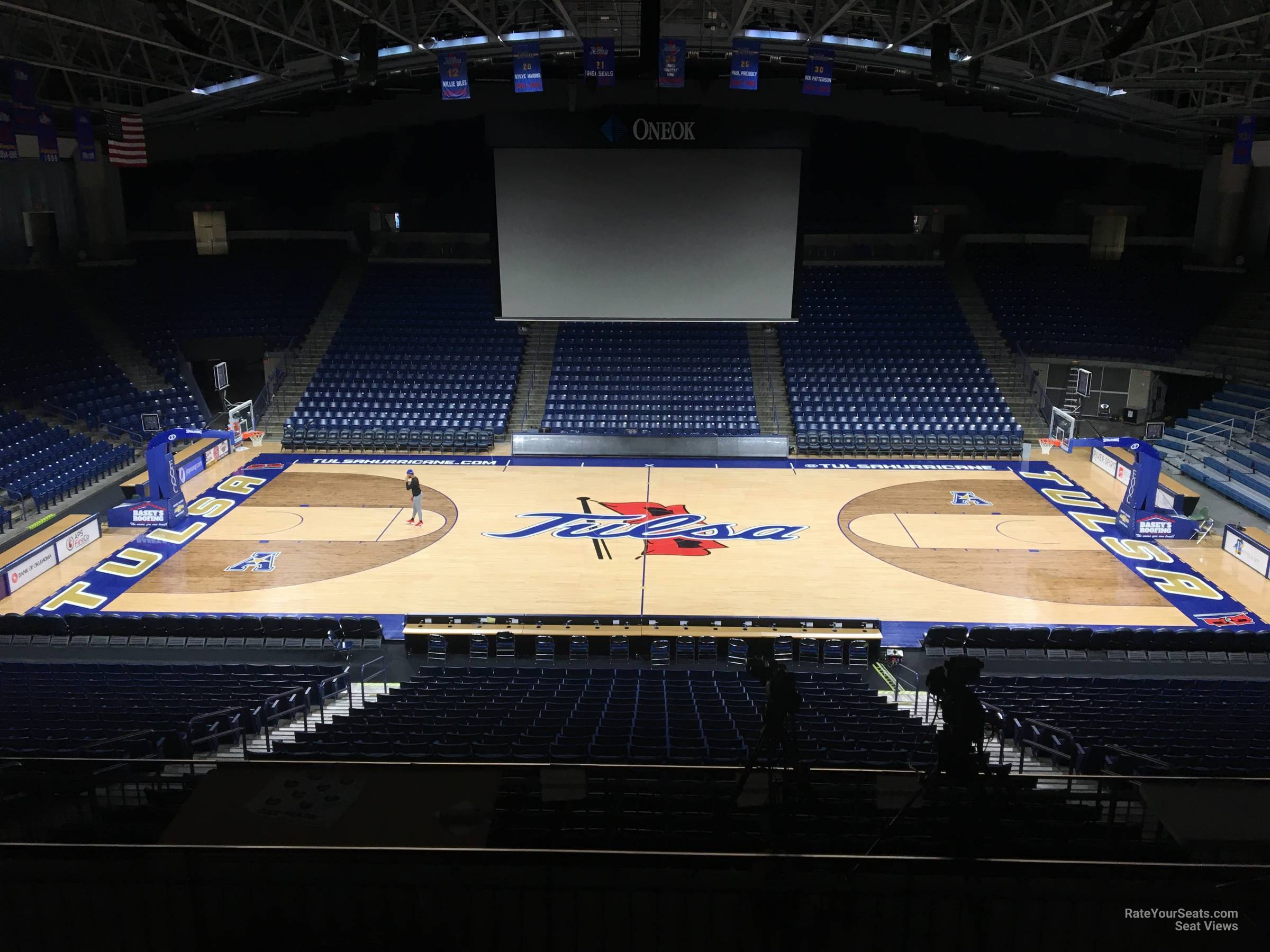section 214, row d seat view  - reynolds center
