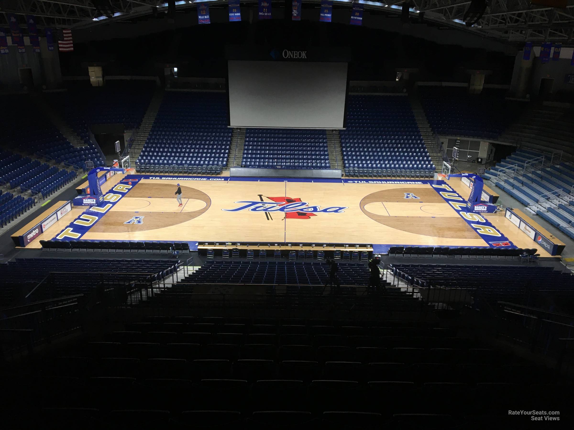section 214, row j seat view  - reynolds center