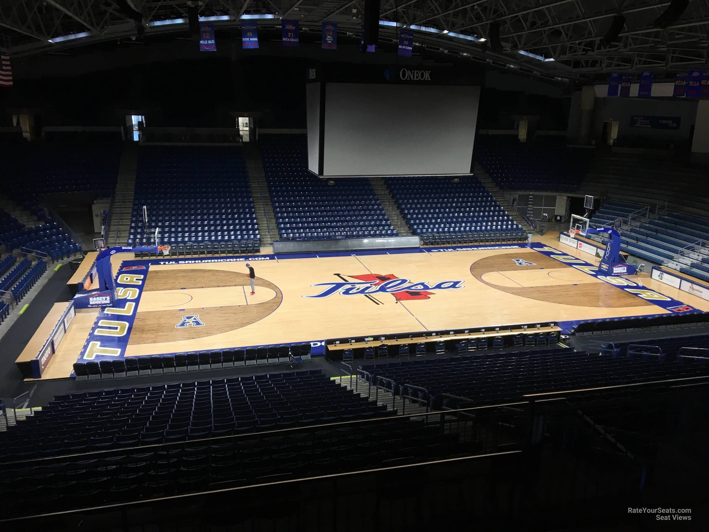 section 215, row d seat view - reynolds center