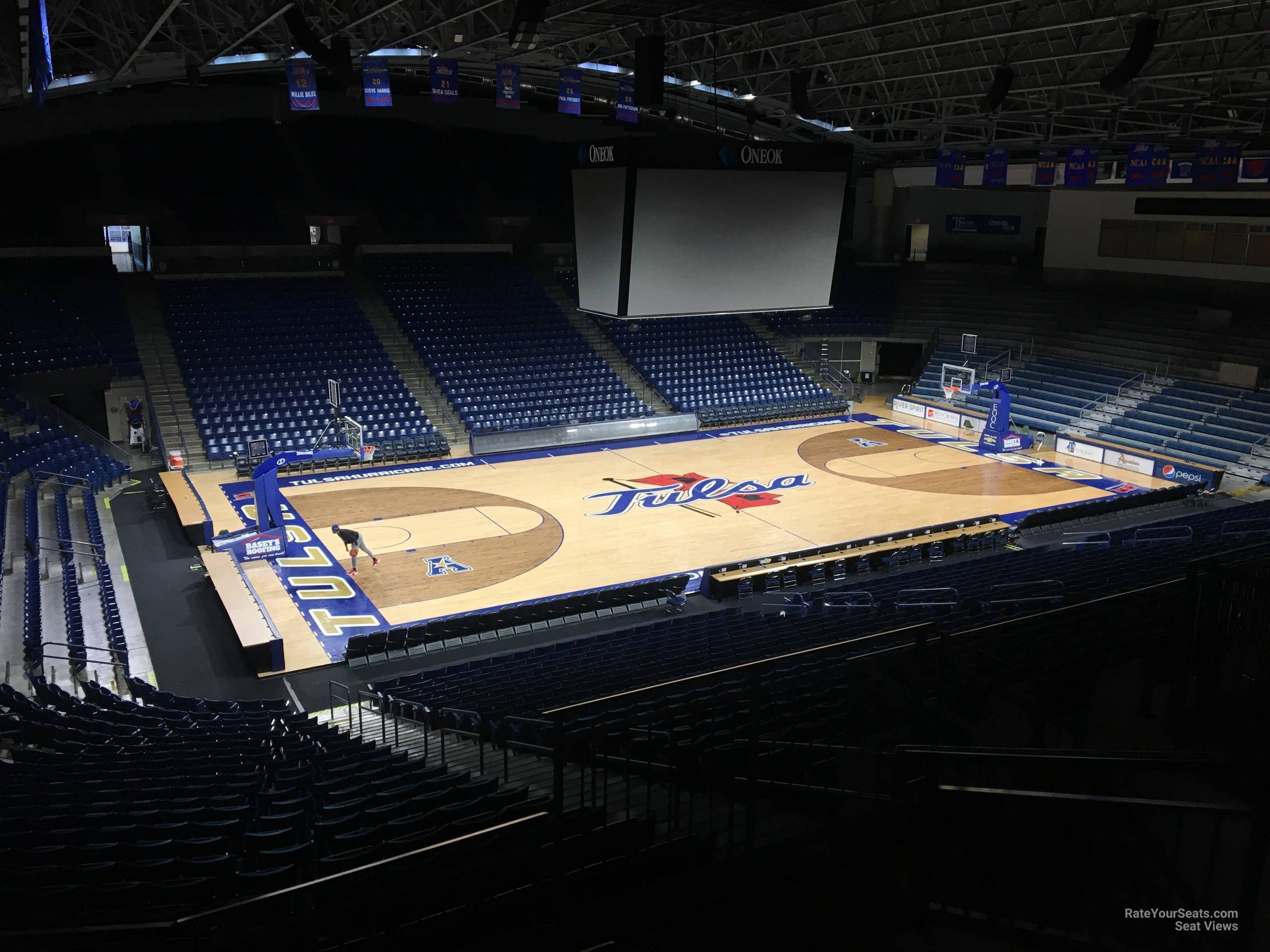 section 216, row d seat view  - reynolds center
