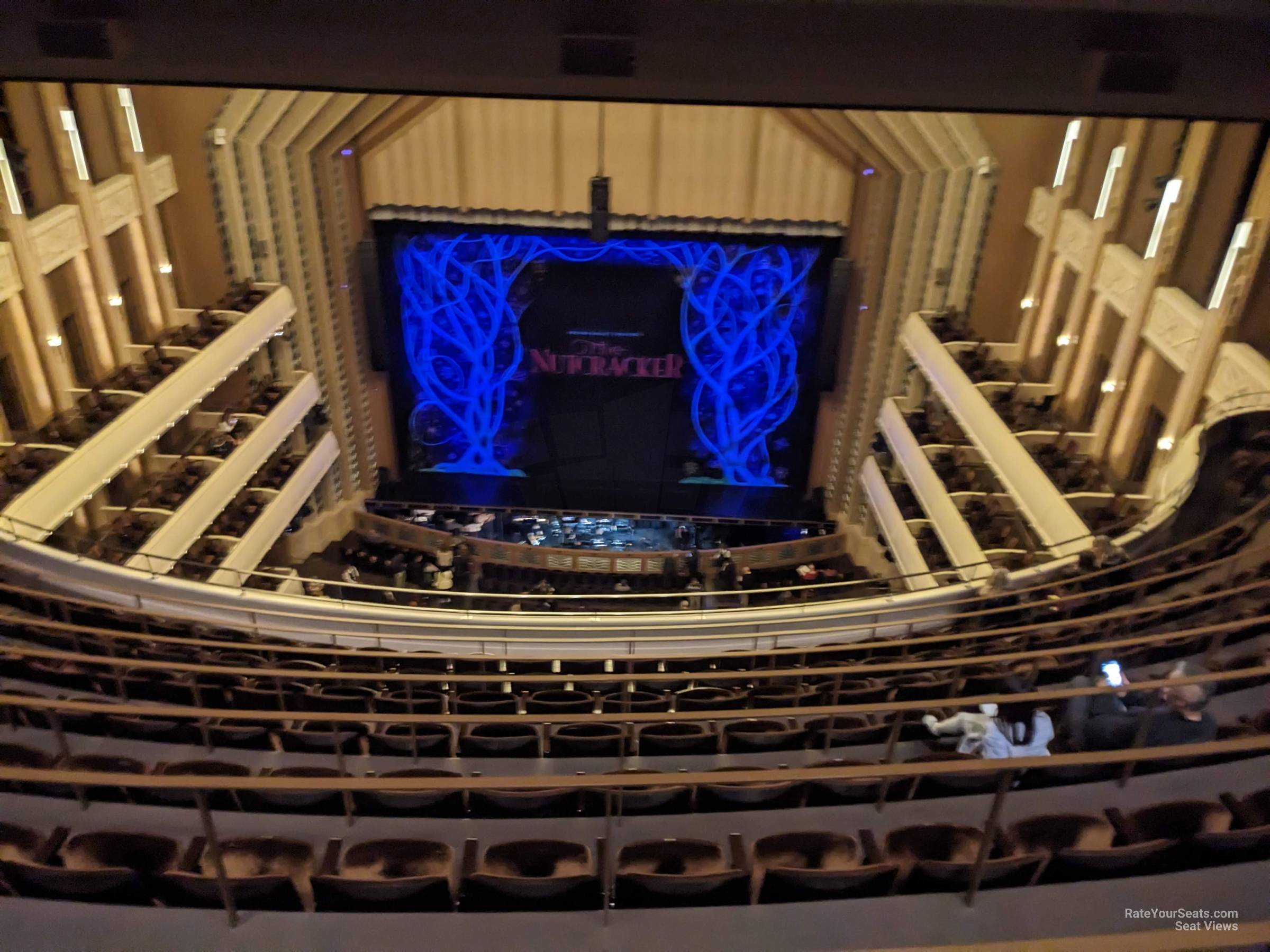 balcony center, row j seat view  - reynolds hall at smith center