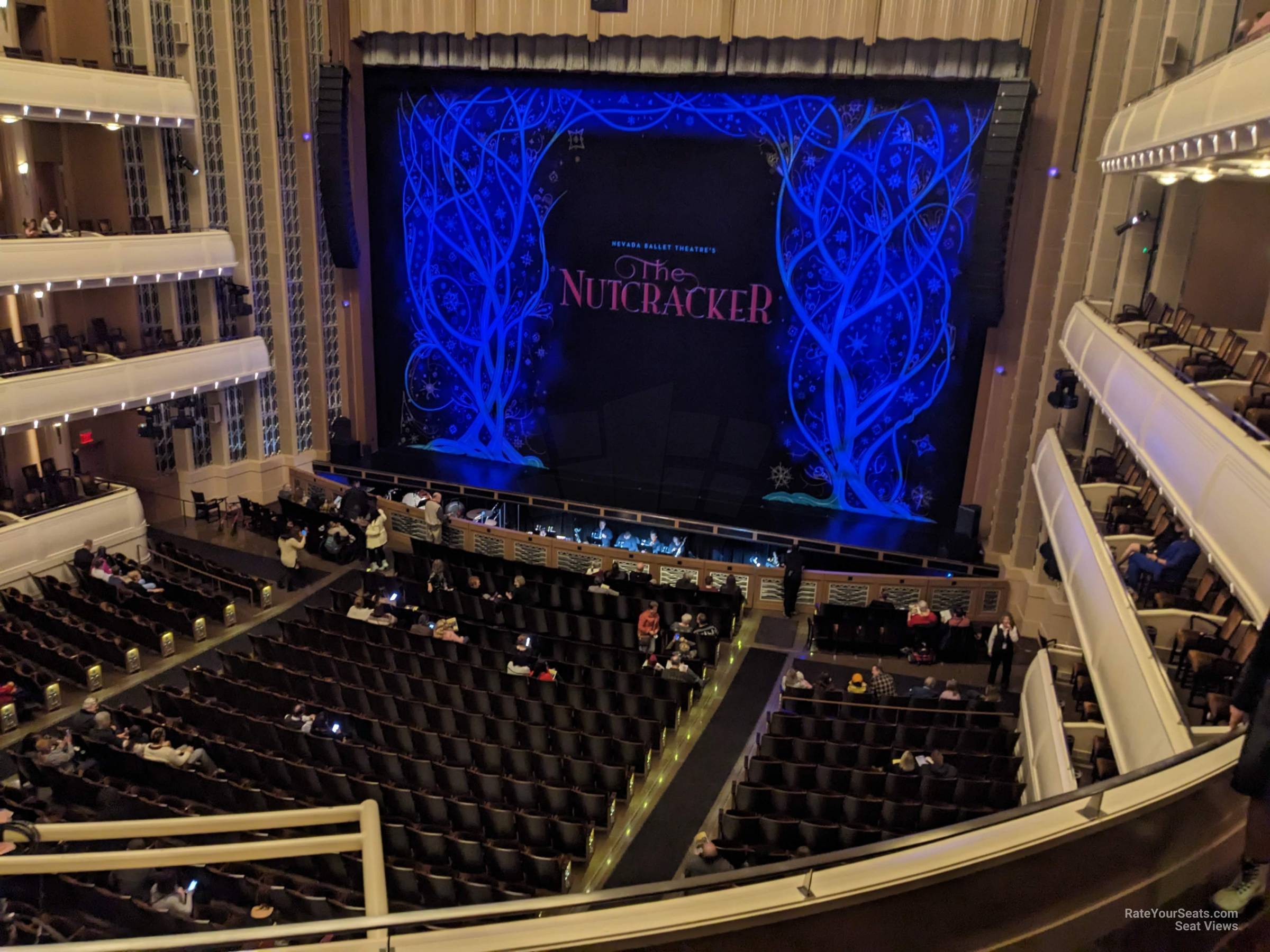 dress circle right, row c seat view  - reynolds hall at smith center