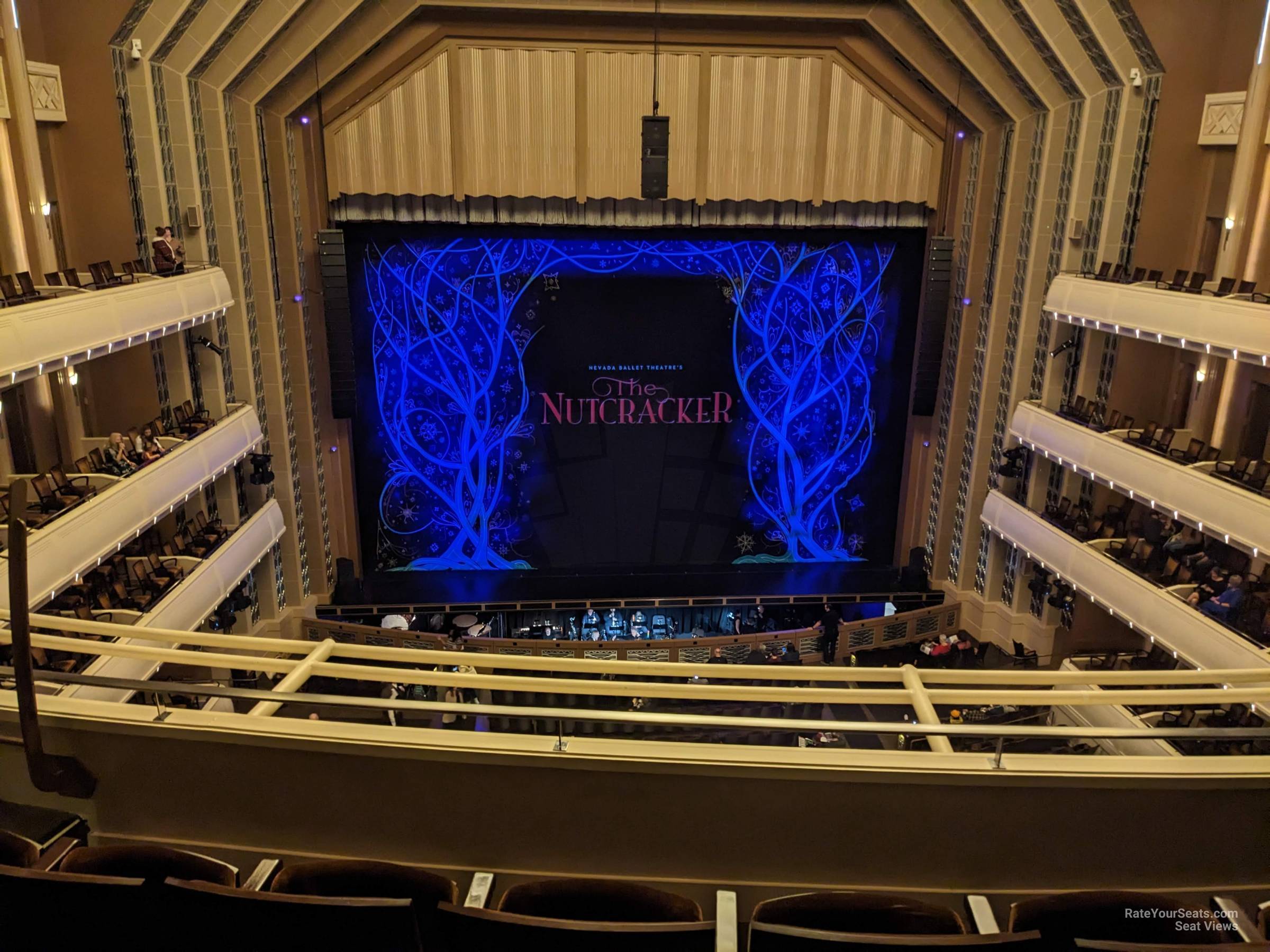 gallery center, row c seat view  - reynolds hall at smith center