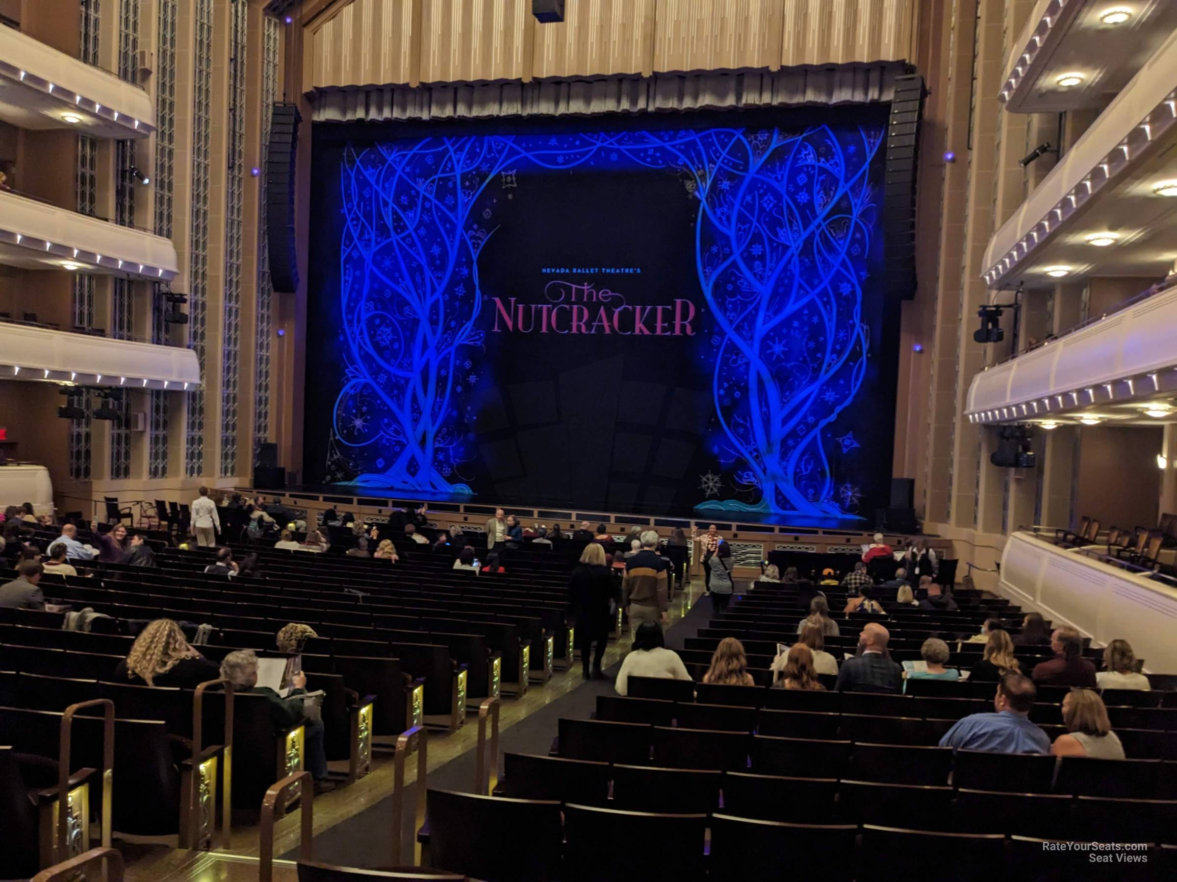 parterre right, row yy seat view  - reynolds hall at smith center