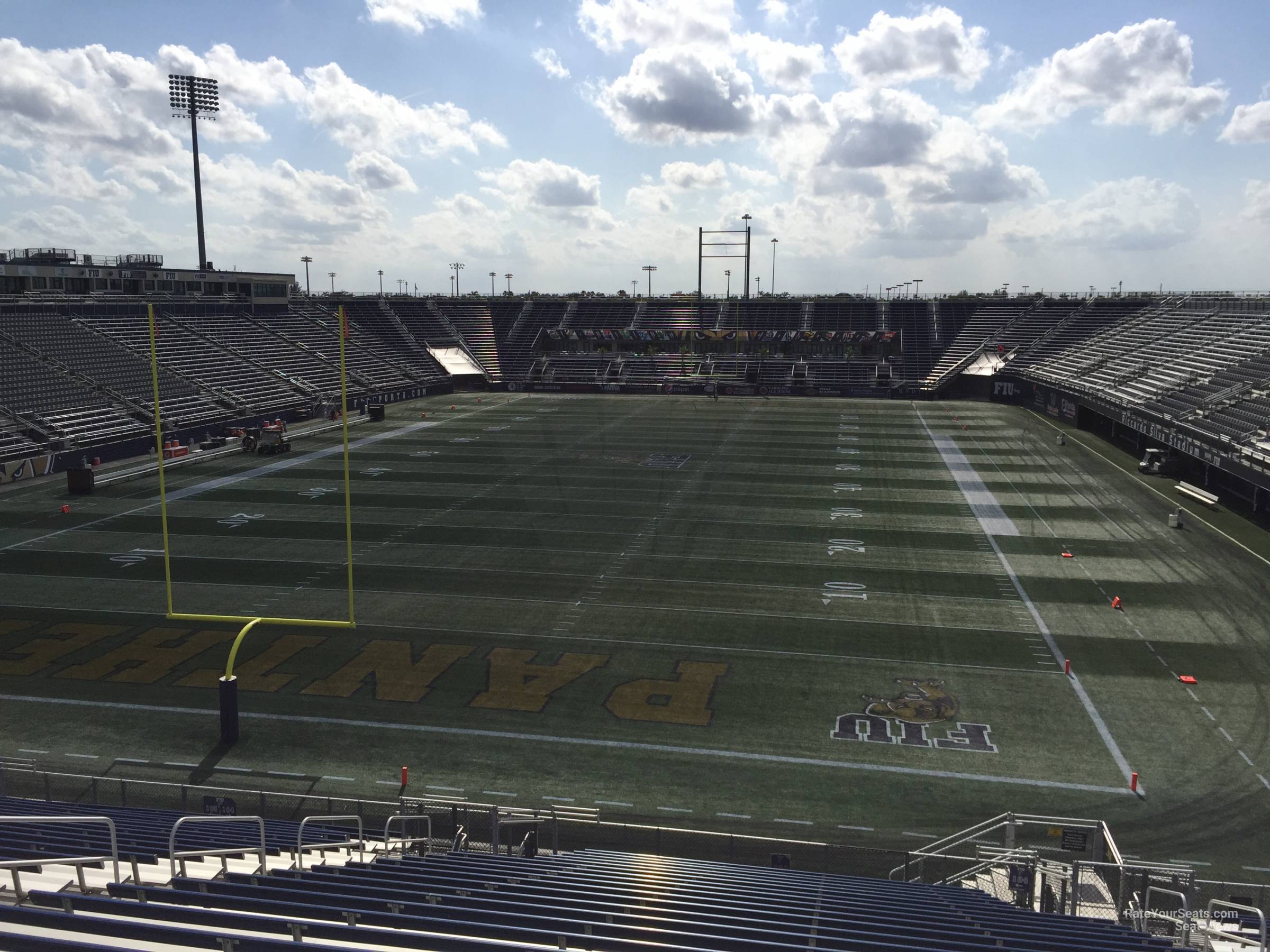 section 104, row 25 seat view  - riccardo silva stadium