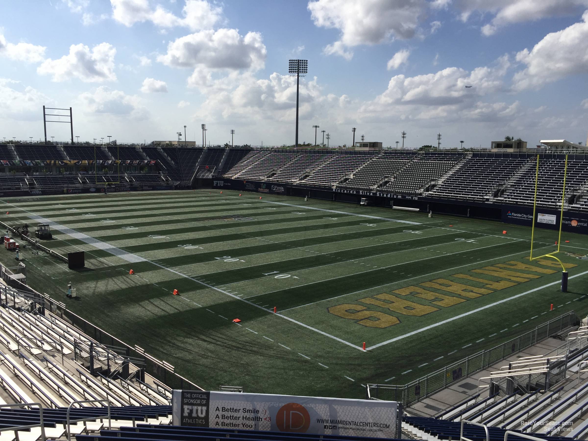 section 109, row 25 seat view  - riccardo silva stadium