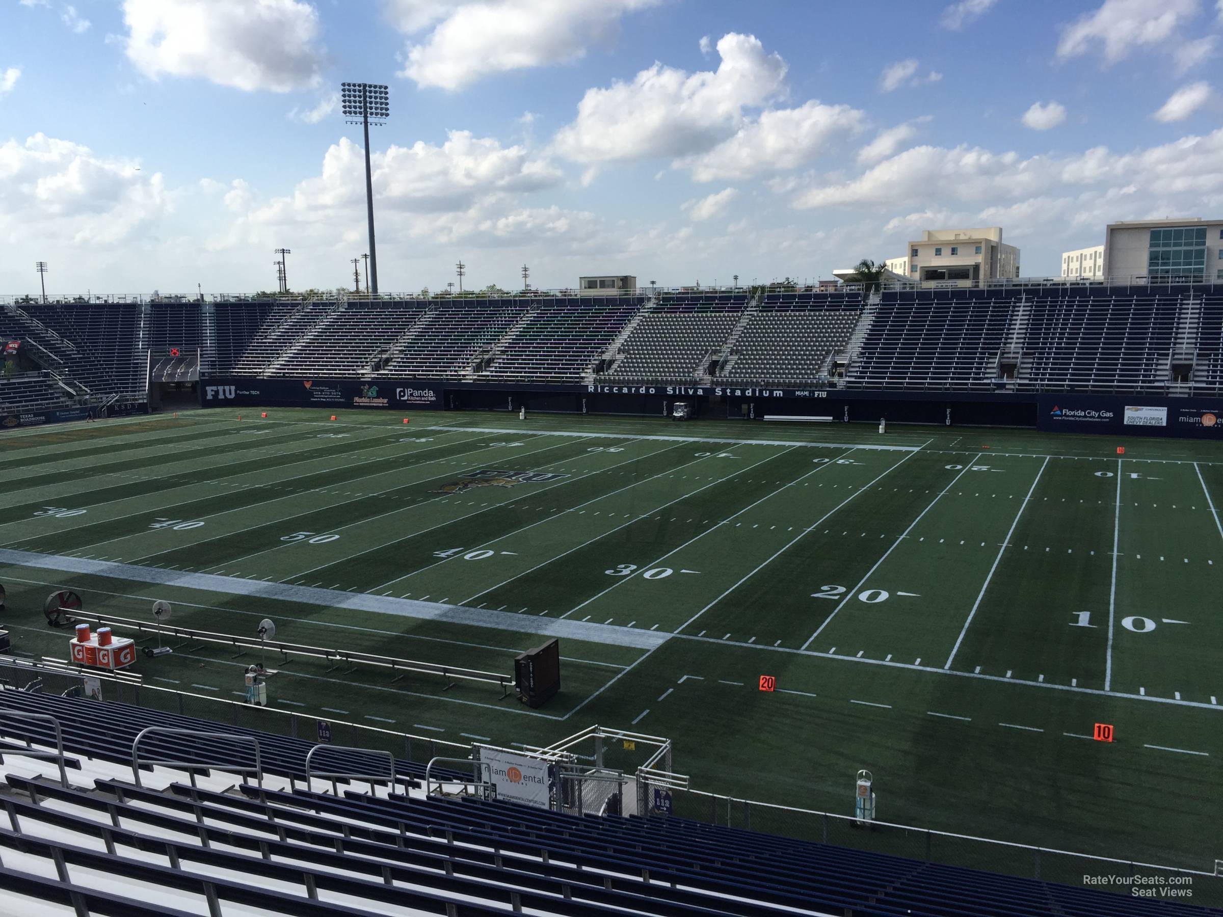 section 112, row 25 seat view  - riccardo silva stadium