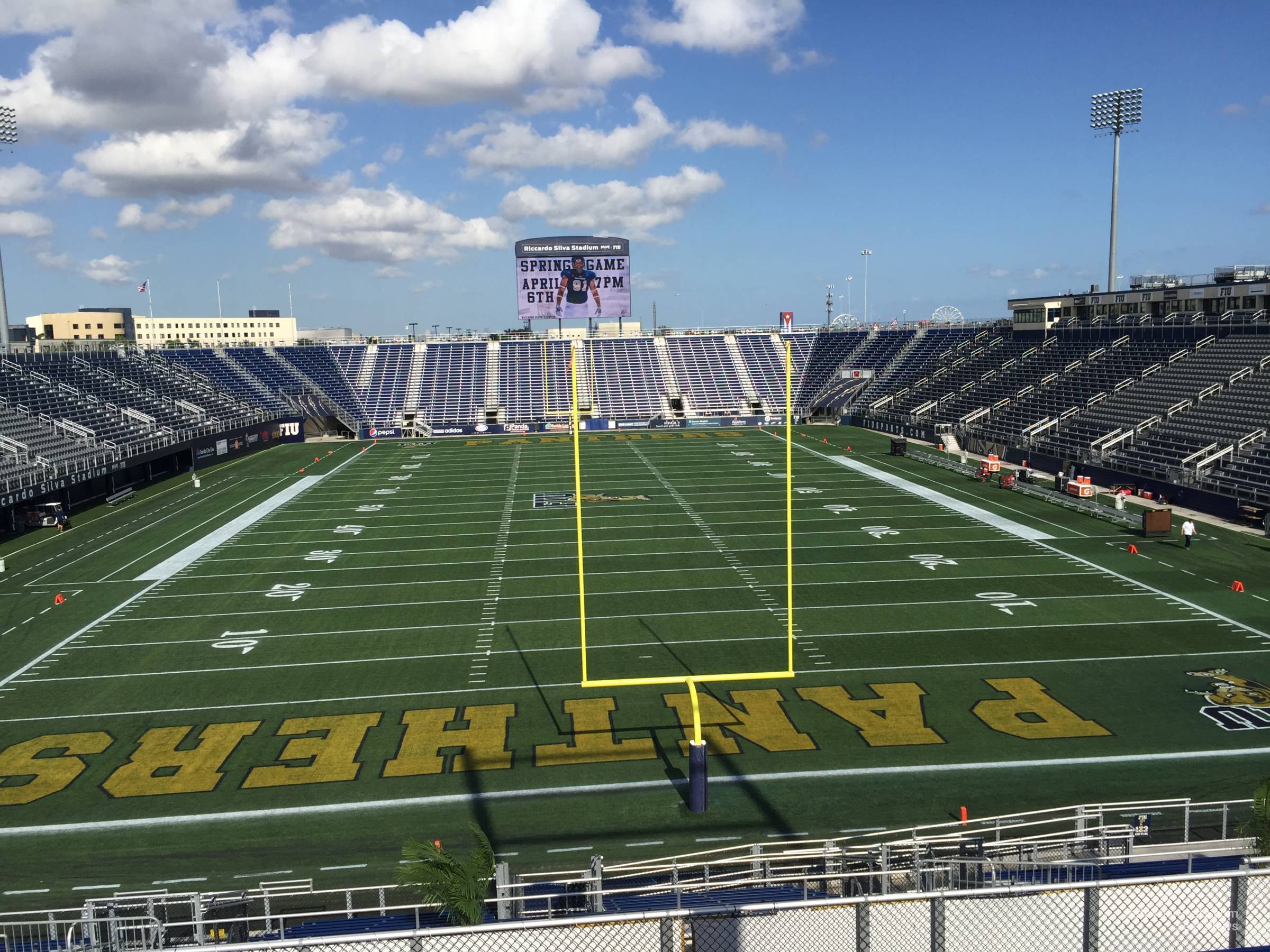 section 124, row 25 seat view  - riccardo silva stadium