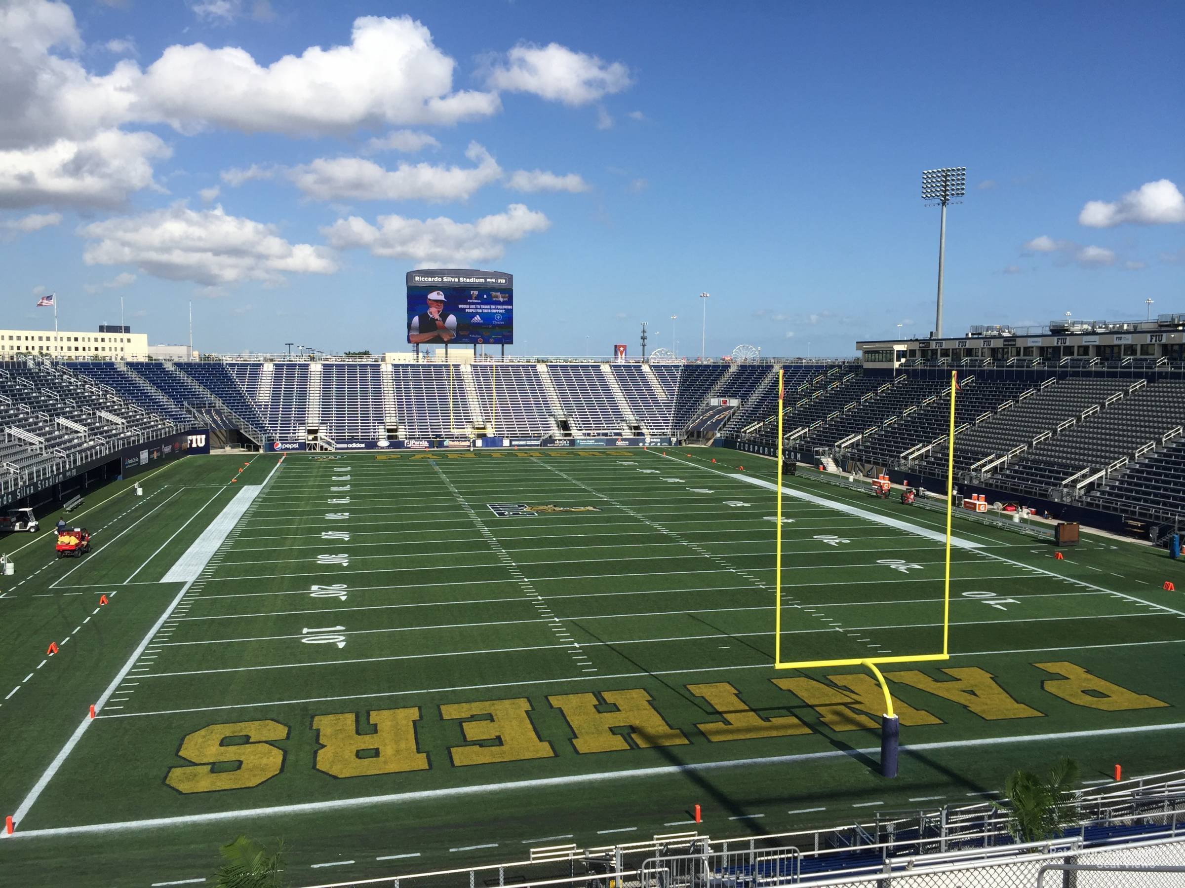 section 125, row 25 seat view  - riccardo silva stadium