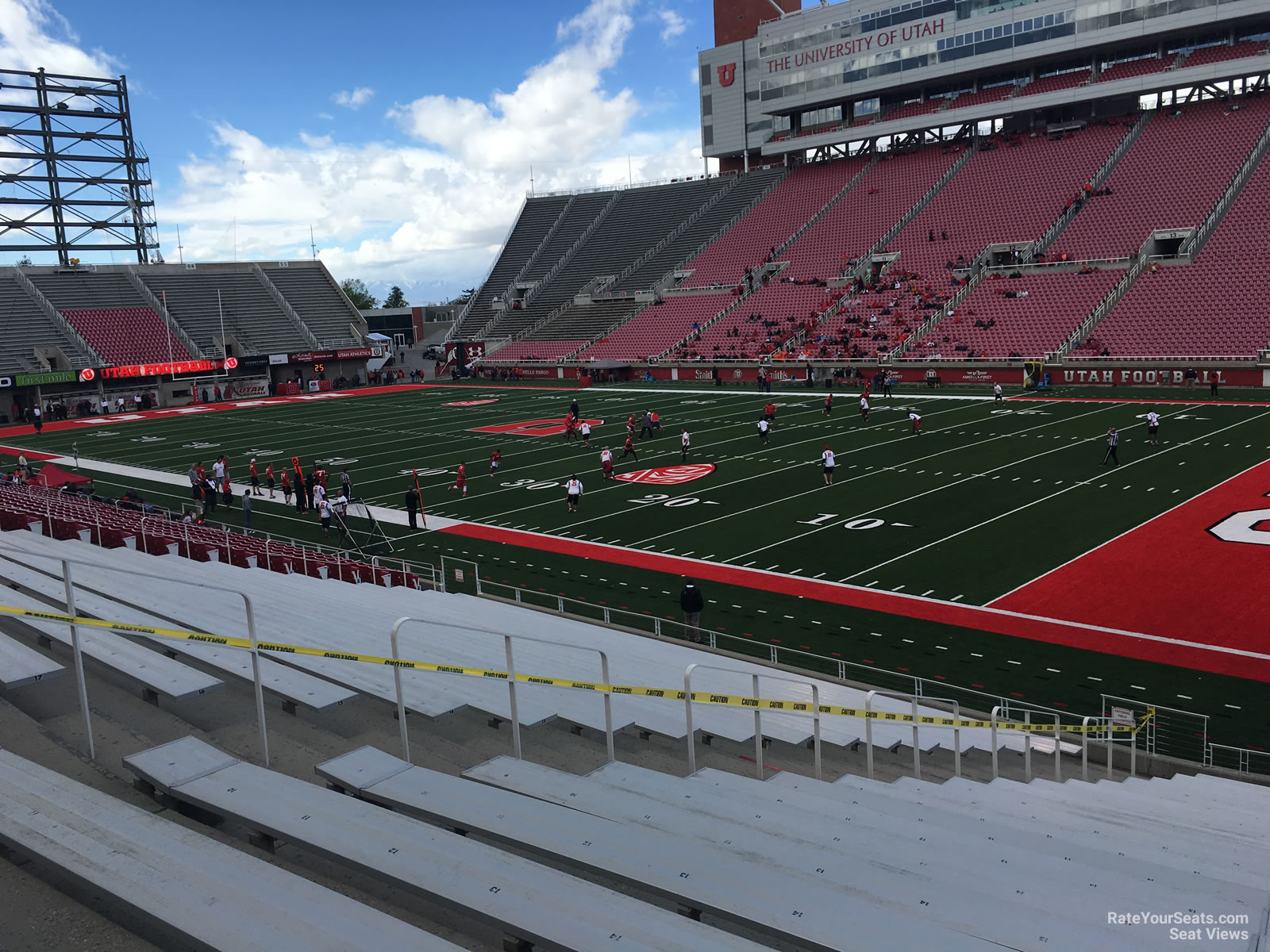 section e32, row 20 seat view  - rice-eccles stadium