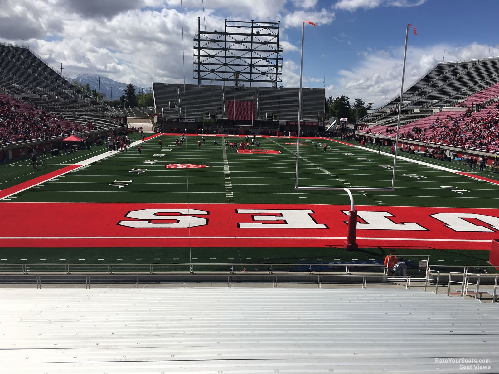 section n25, row 20 seat view  - rice-eccles stadium