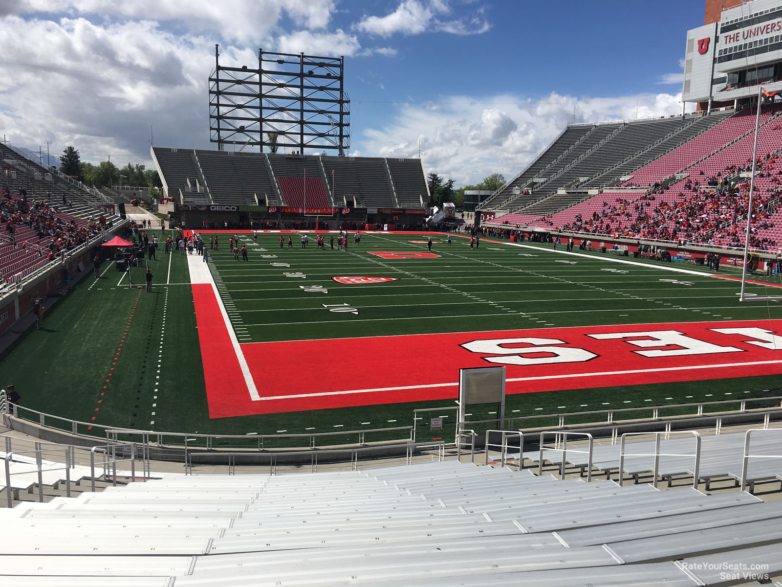 section n26, row 20 seat view  - rice-eccles stadium