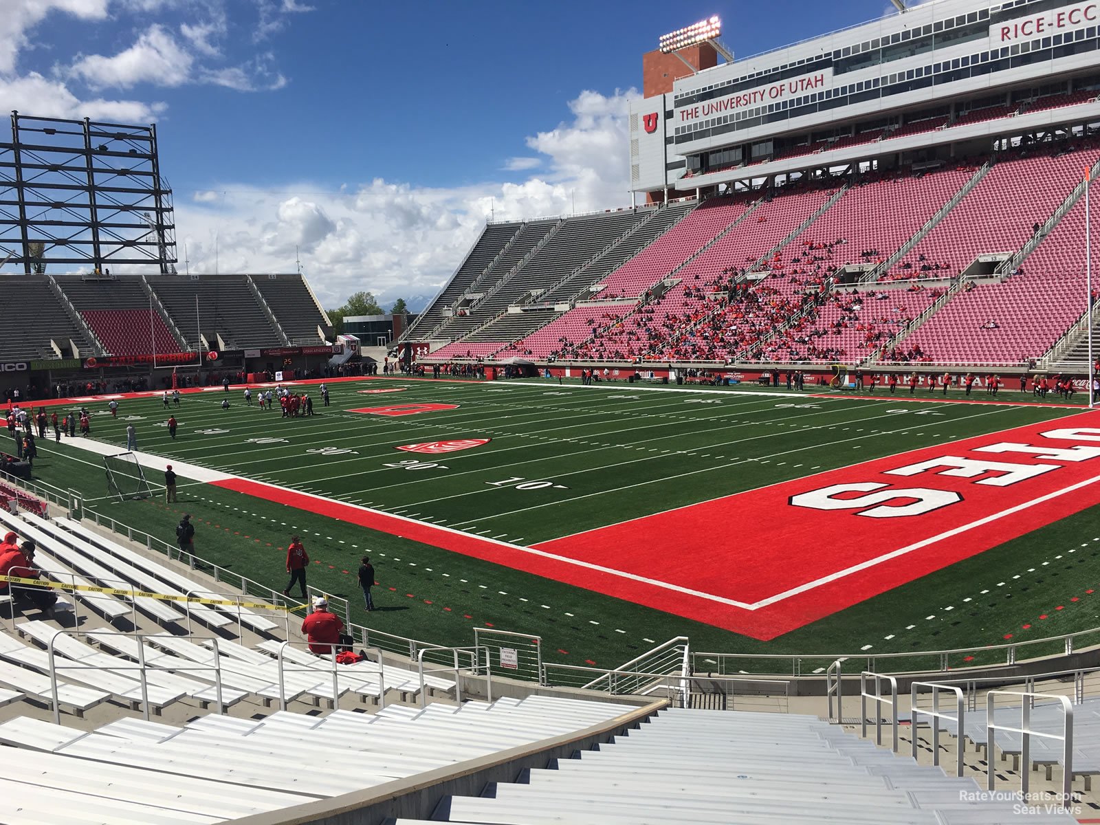 section n29, row 20 seat view  - rice-eccles stadium