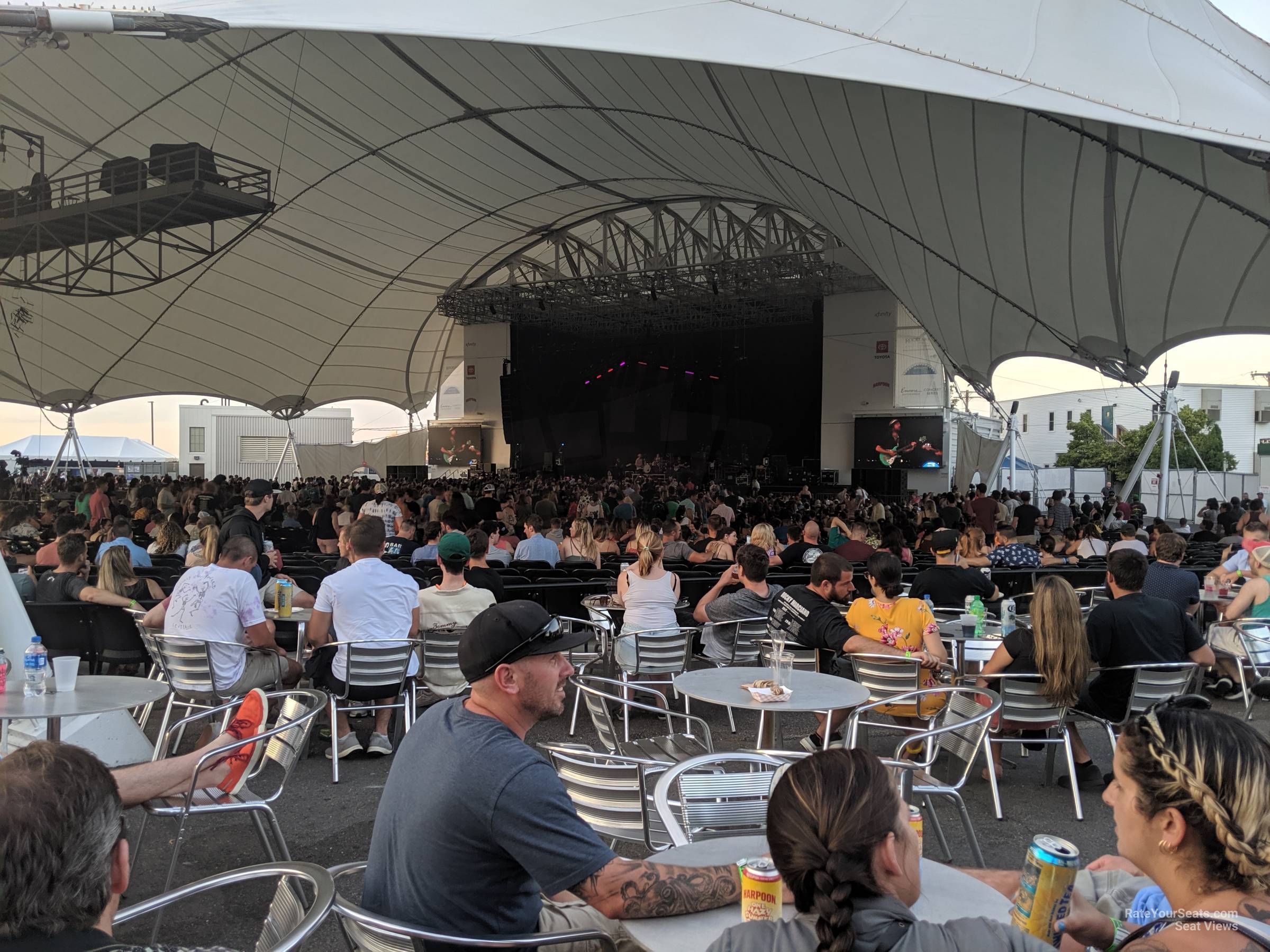 Leader Bank Pavilion Concourse Tables Rateyourseats Com