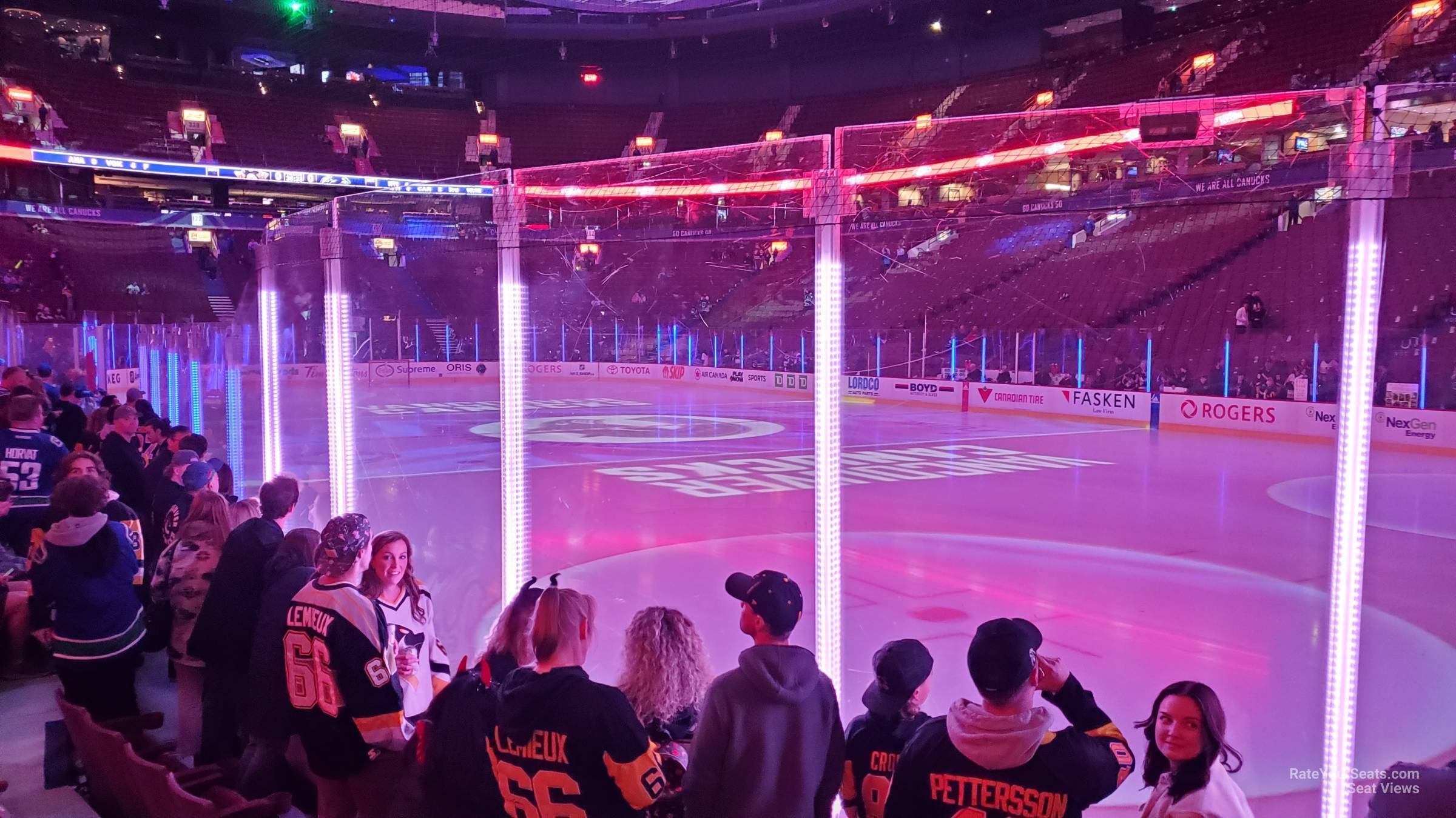 Section 115 at Rogers Arena