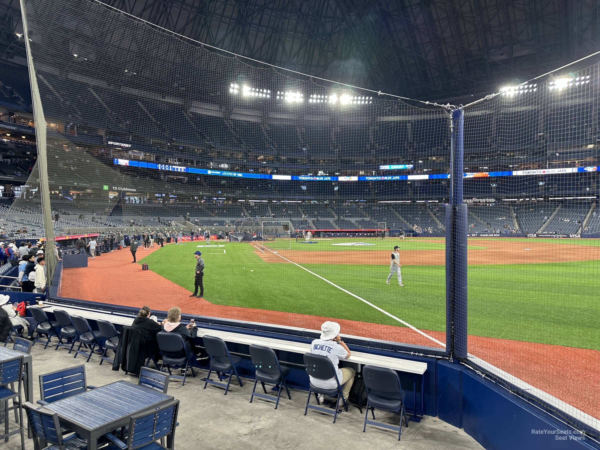 section 109, row 21 seat view  for baseball - rogers centre