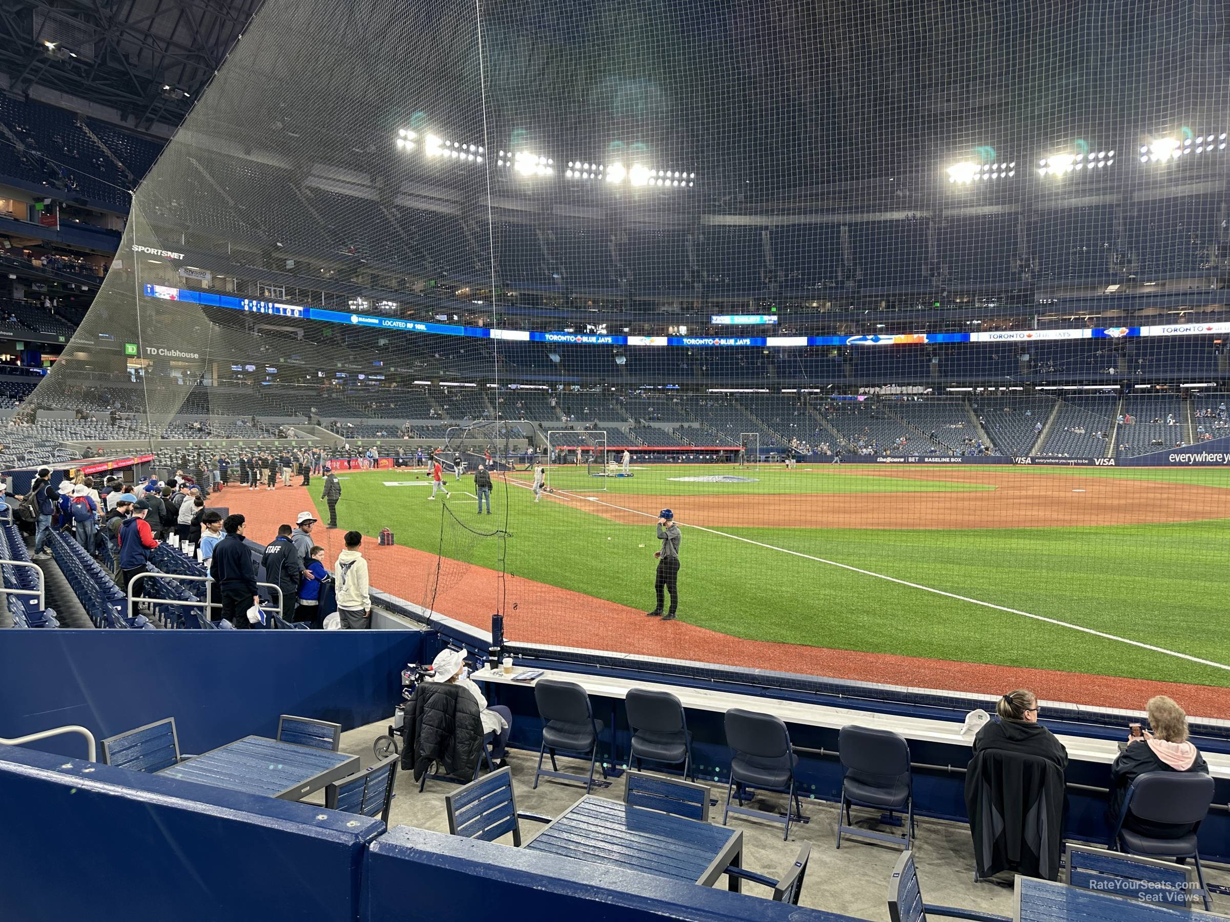 section 110, row 8 seat view  for baseball - rogers centre