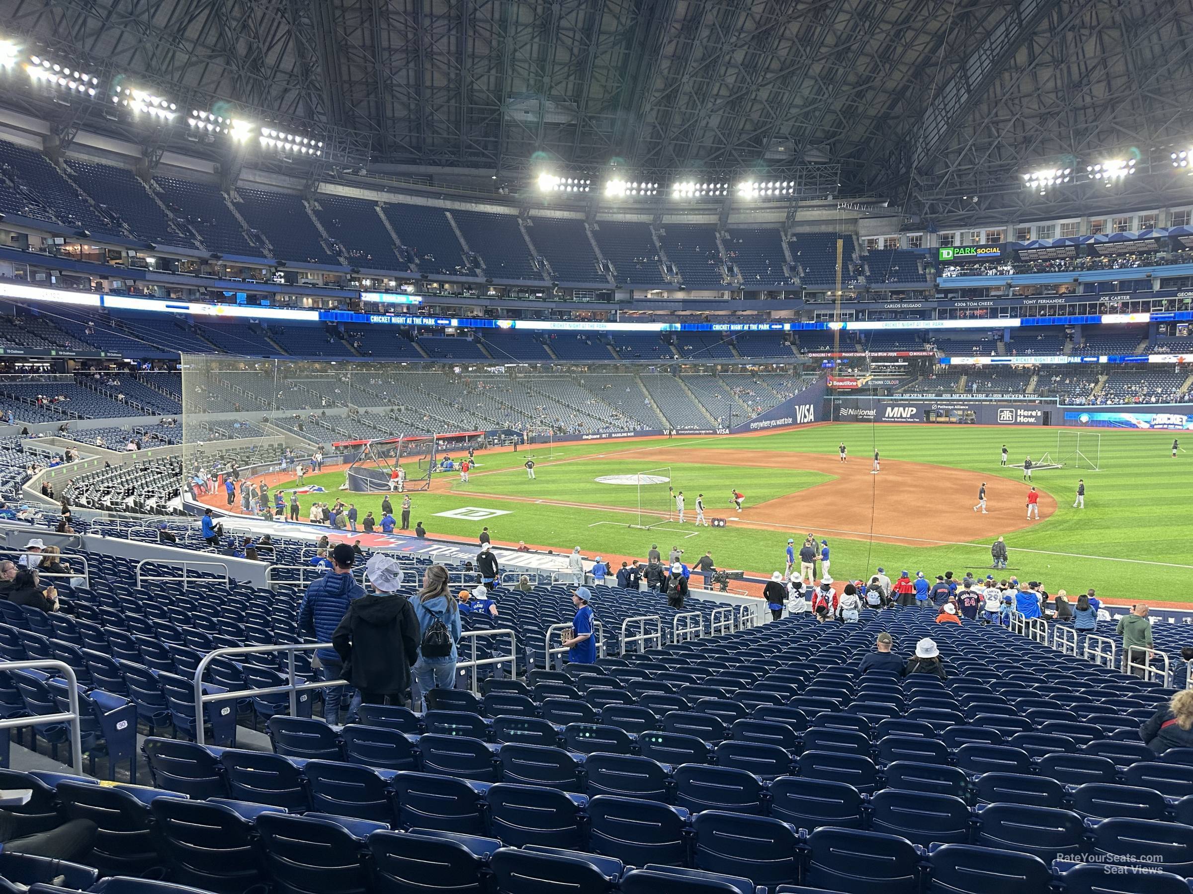 section 115, row 36 seat view  for baseball - rogers centre