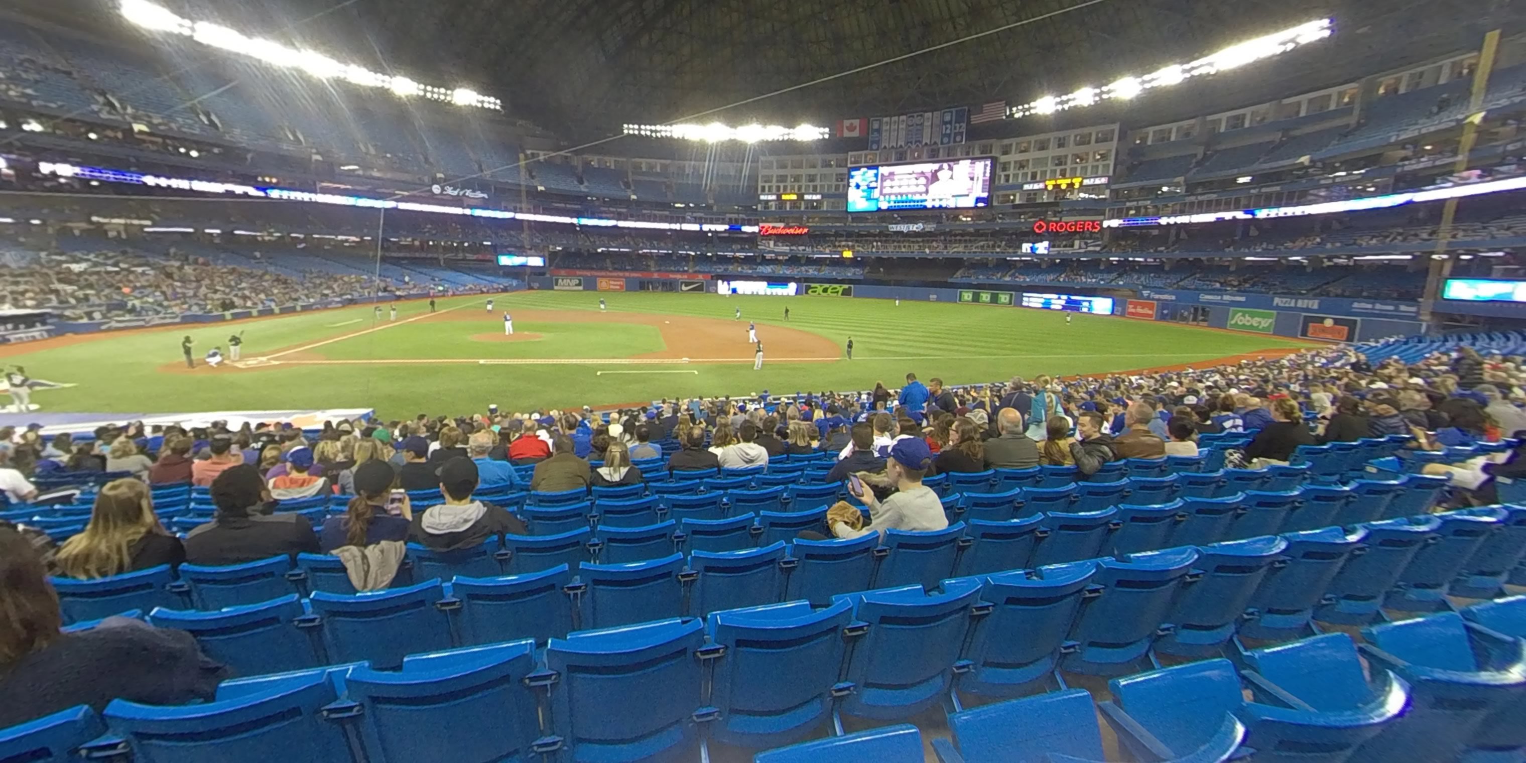 section 116 panoramic seat view  for baseball - rogers centre