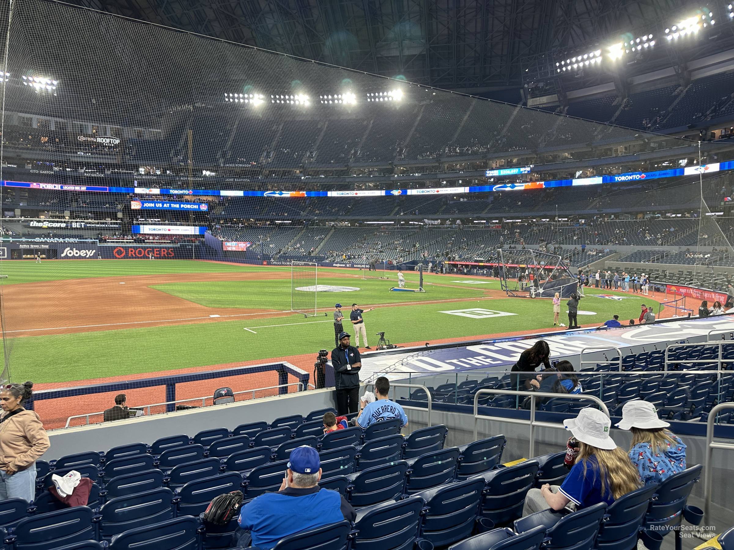 section 132, row 16 seat view  for baseball - rogers centre