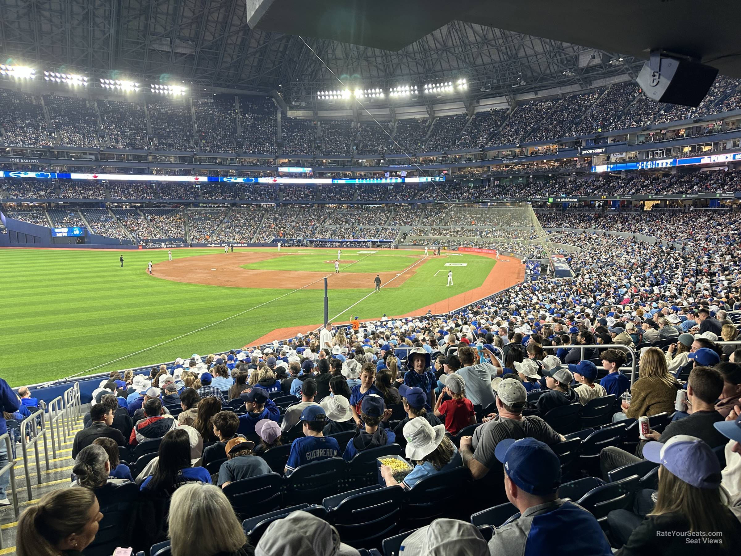 section 138, row wca seat view  for baseball - rogers centre