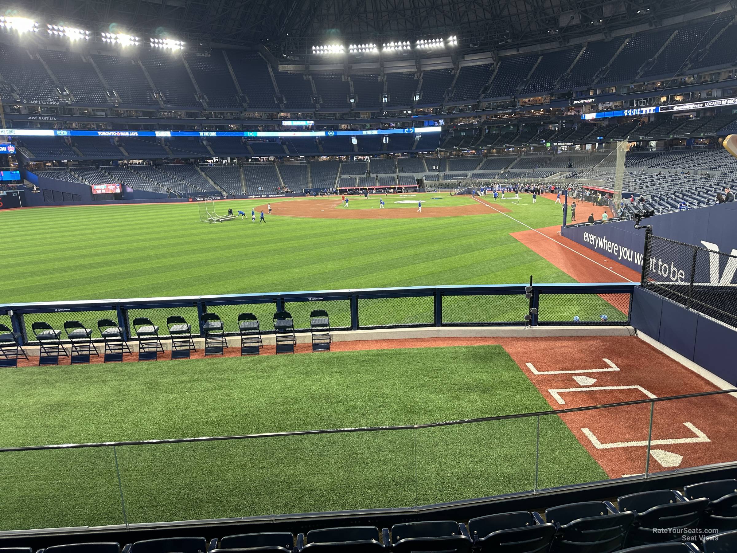 section 142, row 5 seat view  for baseball - rogers centre