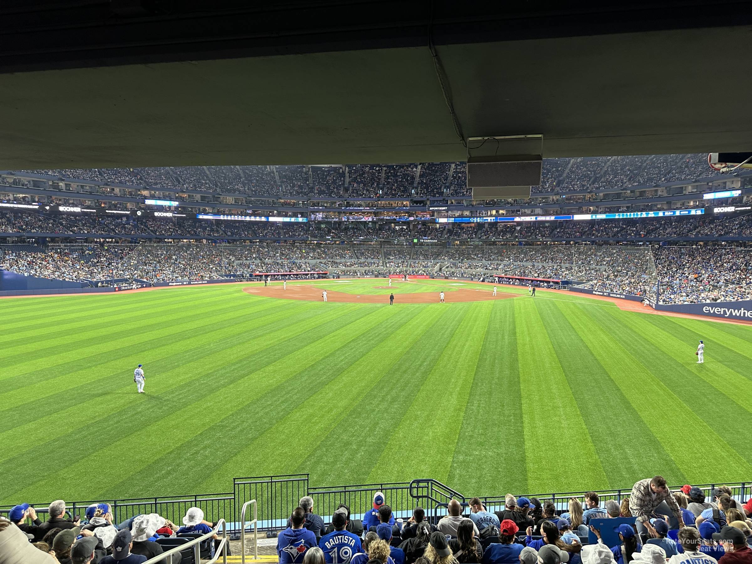 section 147b seat view  for baseball - rogers centre