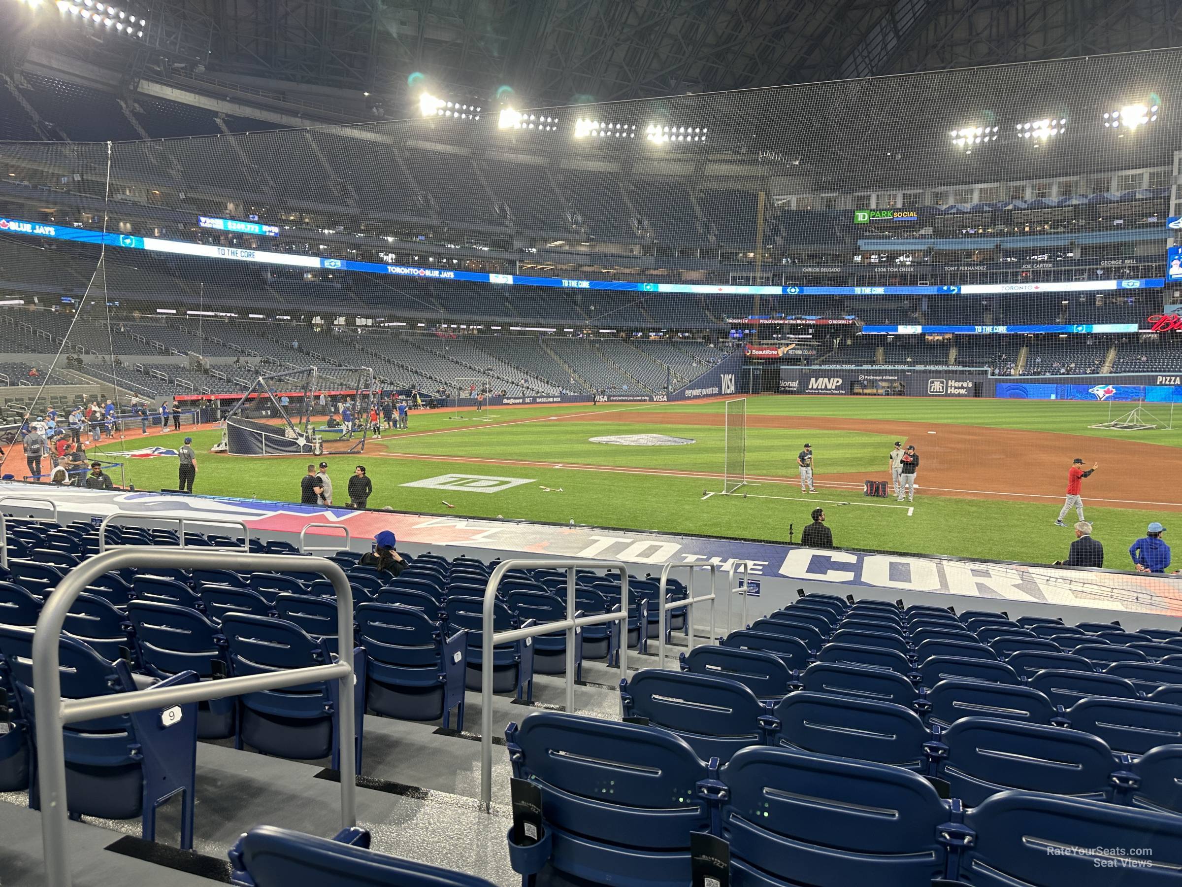 section 16, row 11 seat view  for baseball - rogers centre