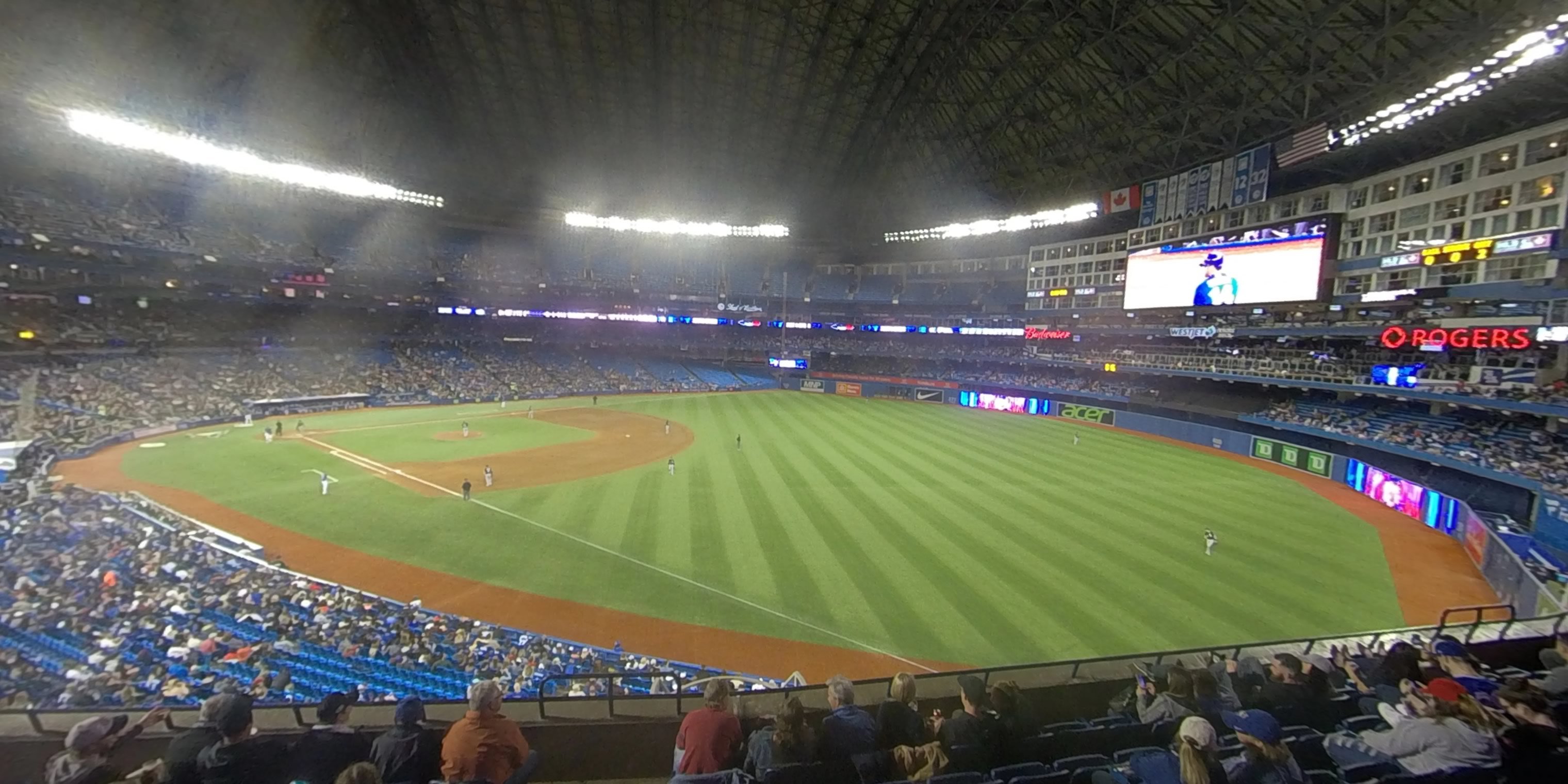 section 212 panoramic seat view  for baseball - rogers centre