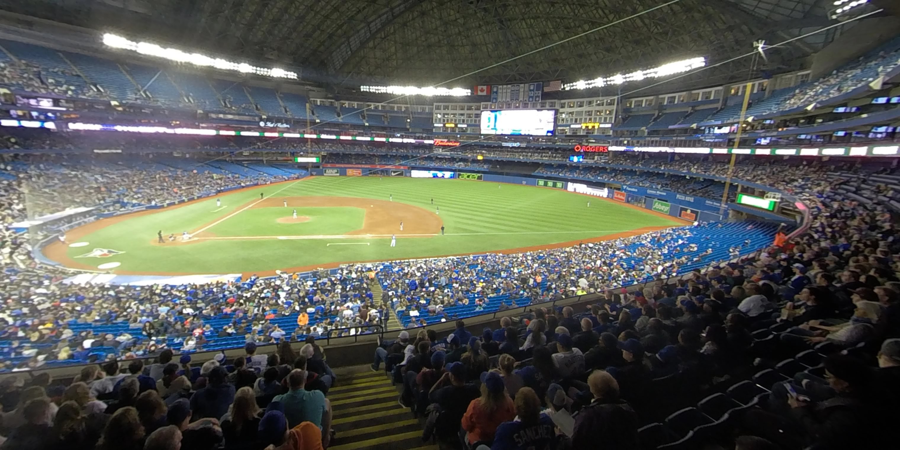 section 218 panoramic seat view  for baseball - rogers centre