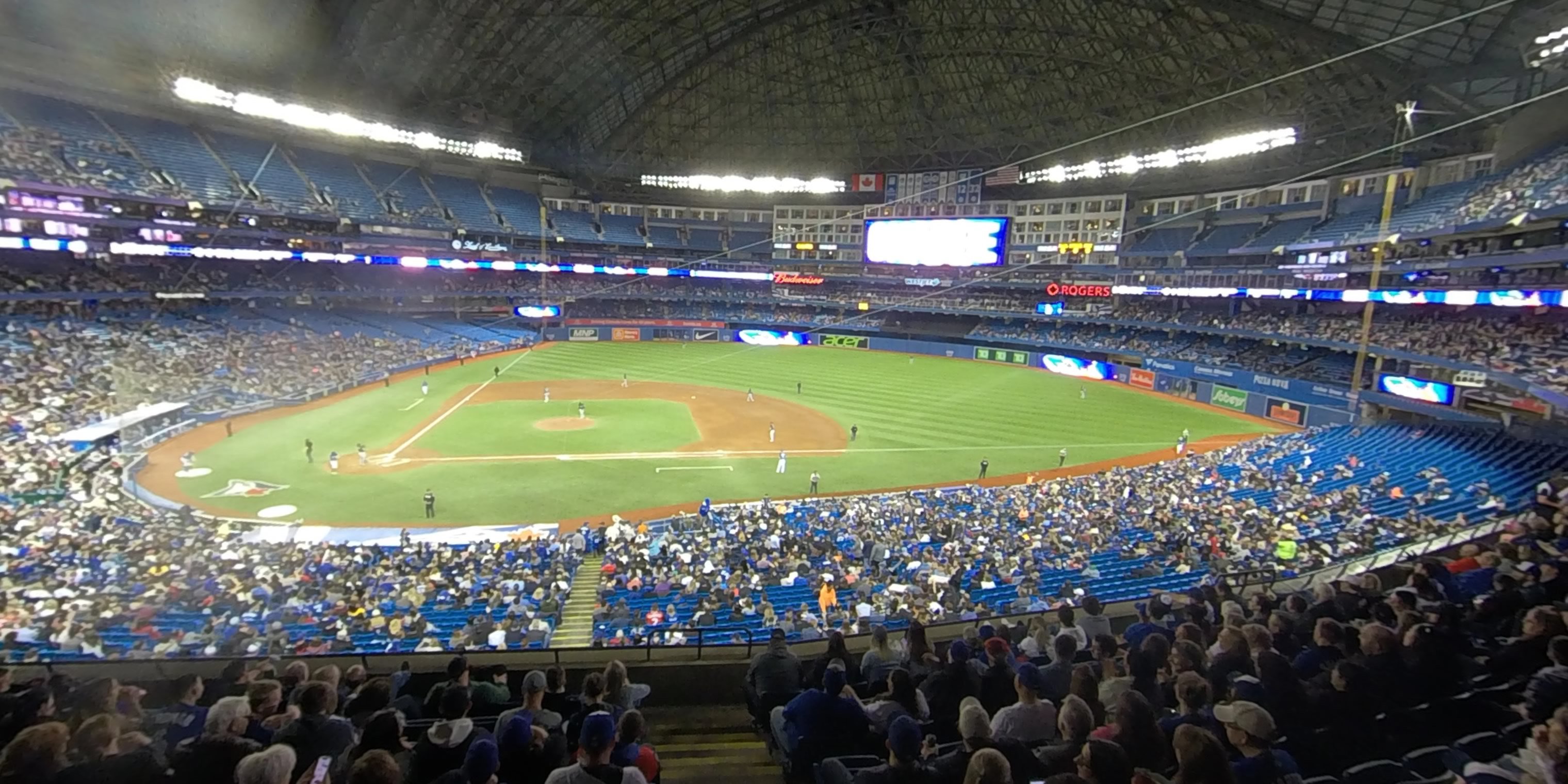 section 219 panoramic seat view  for baseball - rogers centre