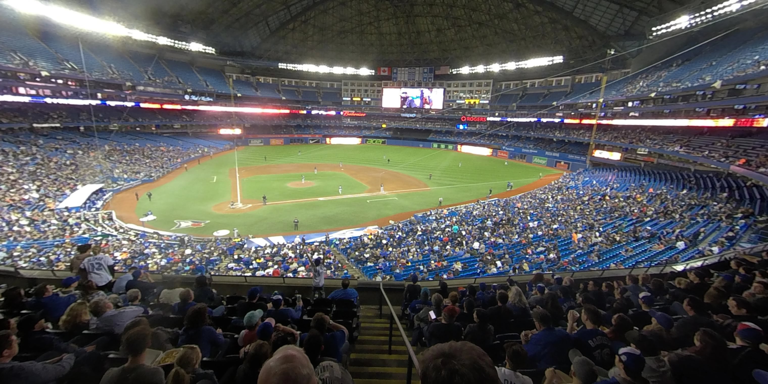 section 221 panoramic seat view  for baseball - rogers centre