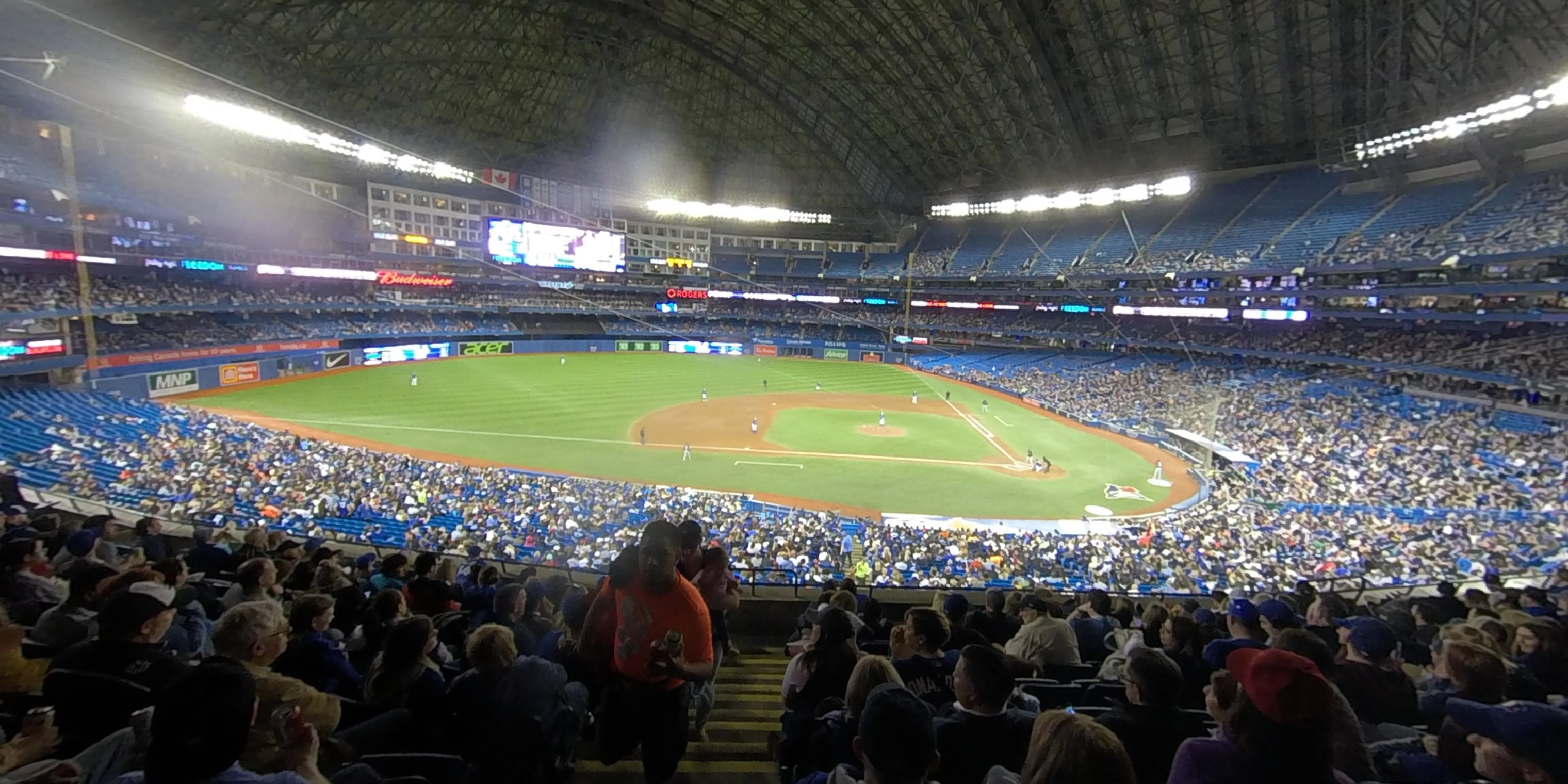 section 229 panoramic seat view  for baseball - rogers centre